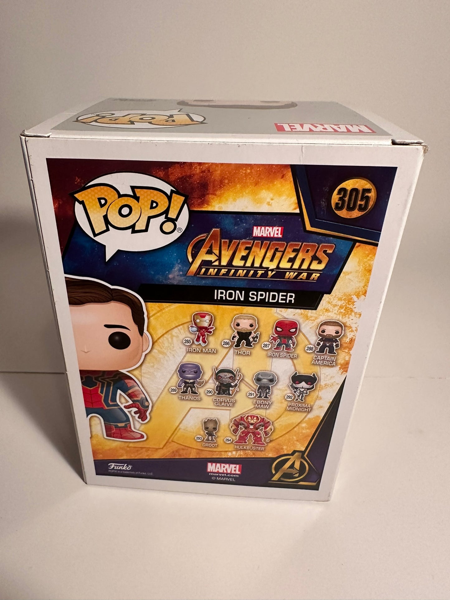 Spider-Man - Iron Spider (Box Lunch Exclusive) 305 Funko Pop!