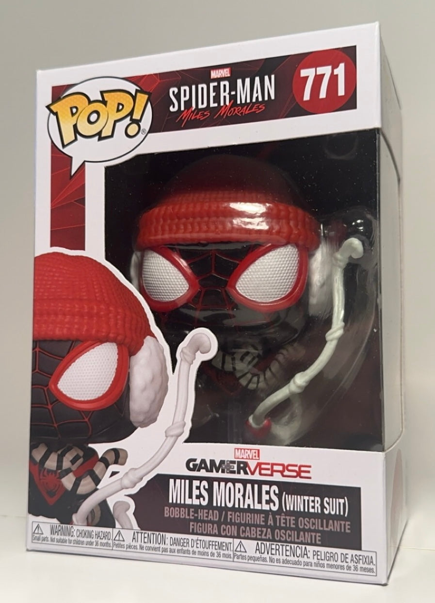 Spider-Man - Miles Morales winter suit 771 Funko Pop!