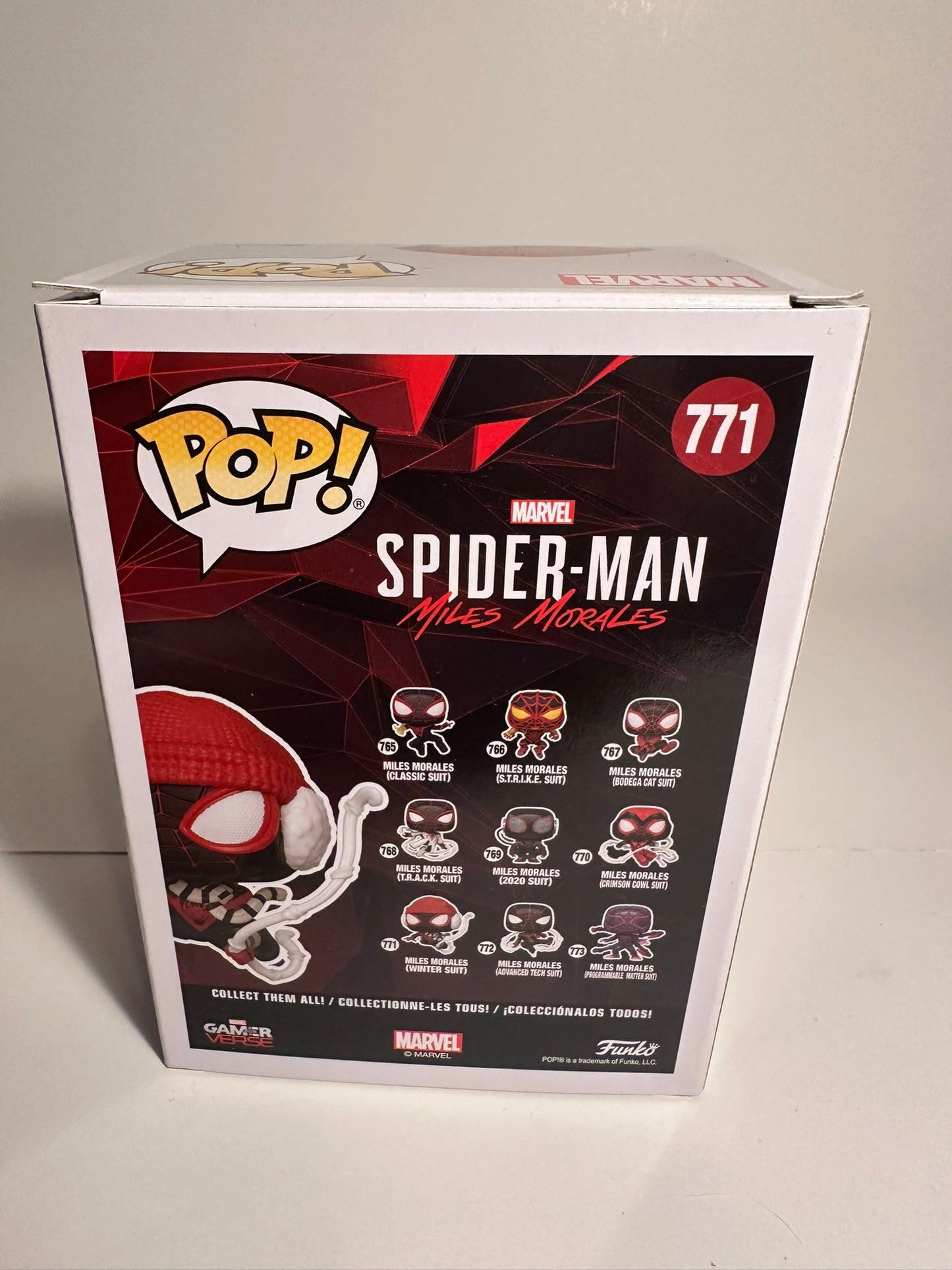 Spider-Man - Miles Morales winter suit 771 Funko Pop!