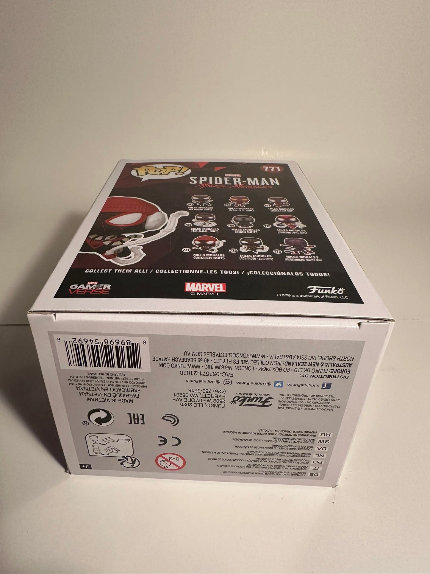 Spider-Man - Miles Morales winter suit 771 Funko Pop!