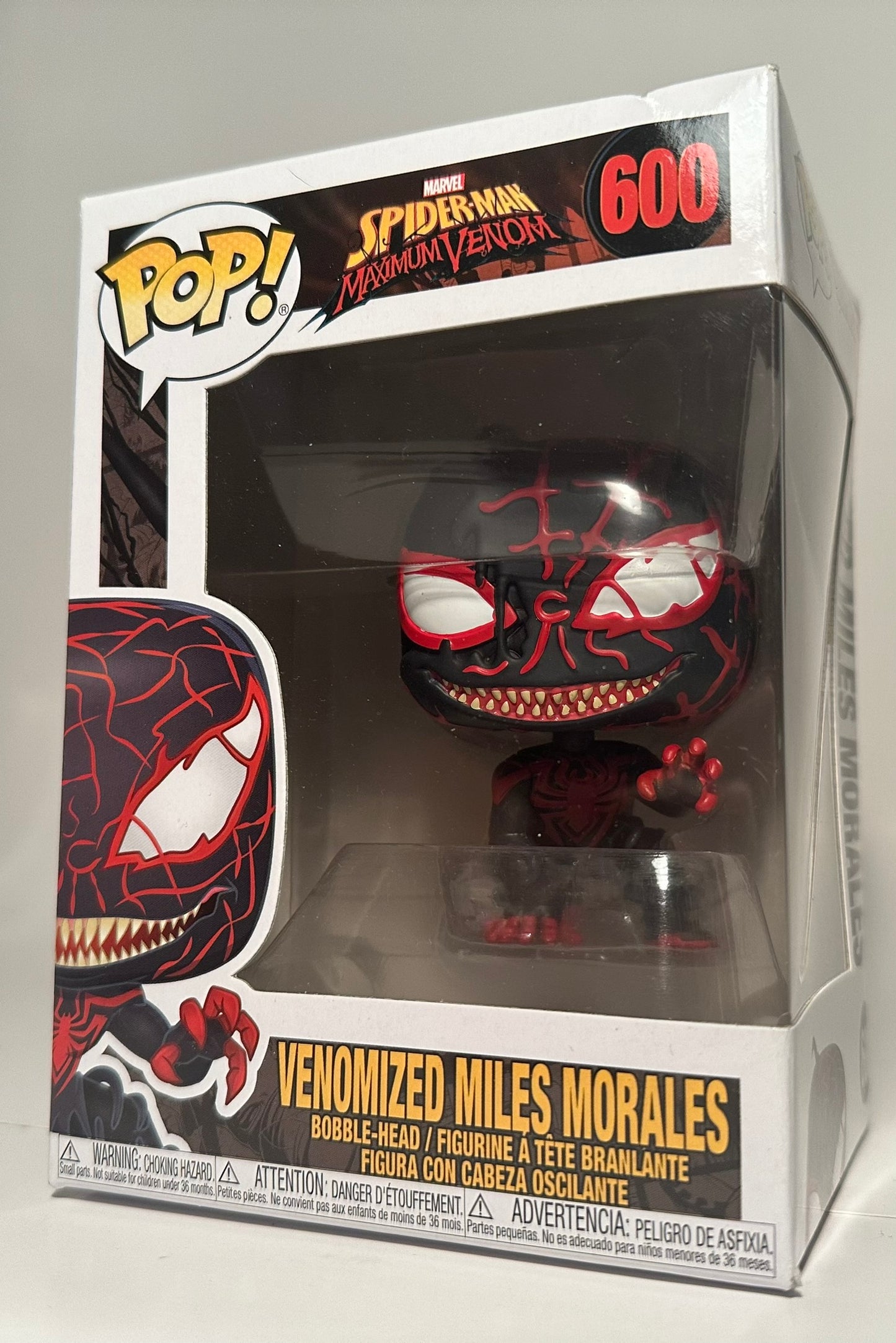 Spider-Man - Venomized Miles Morales 600 Funko Pop!