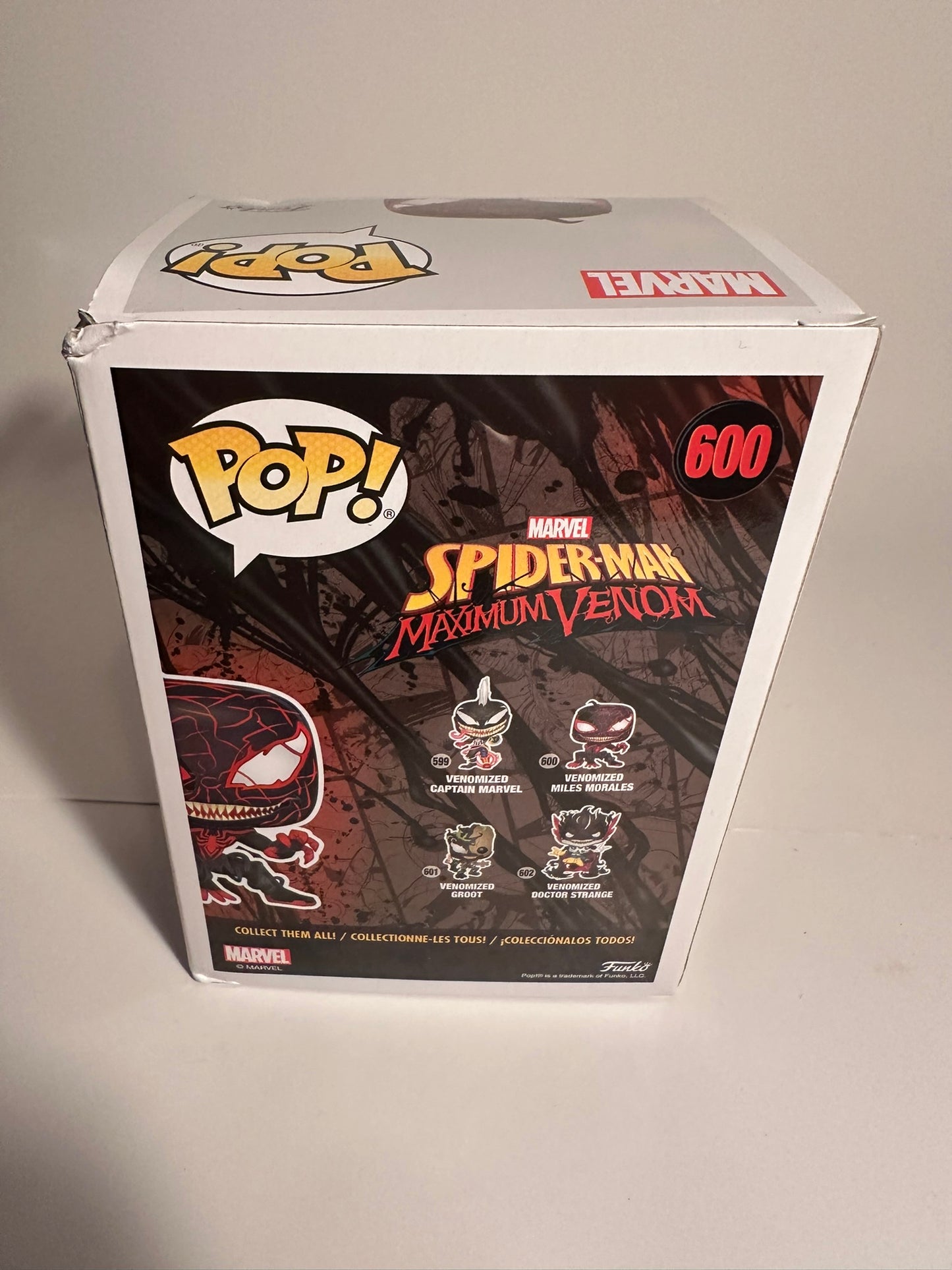 Spider-Man - Venomized Miles Morales 600 Funko Pop!