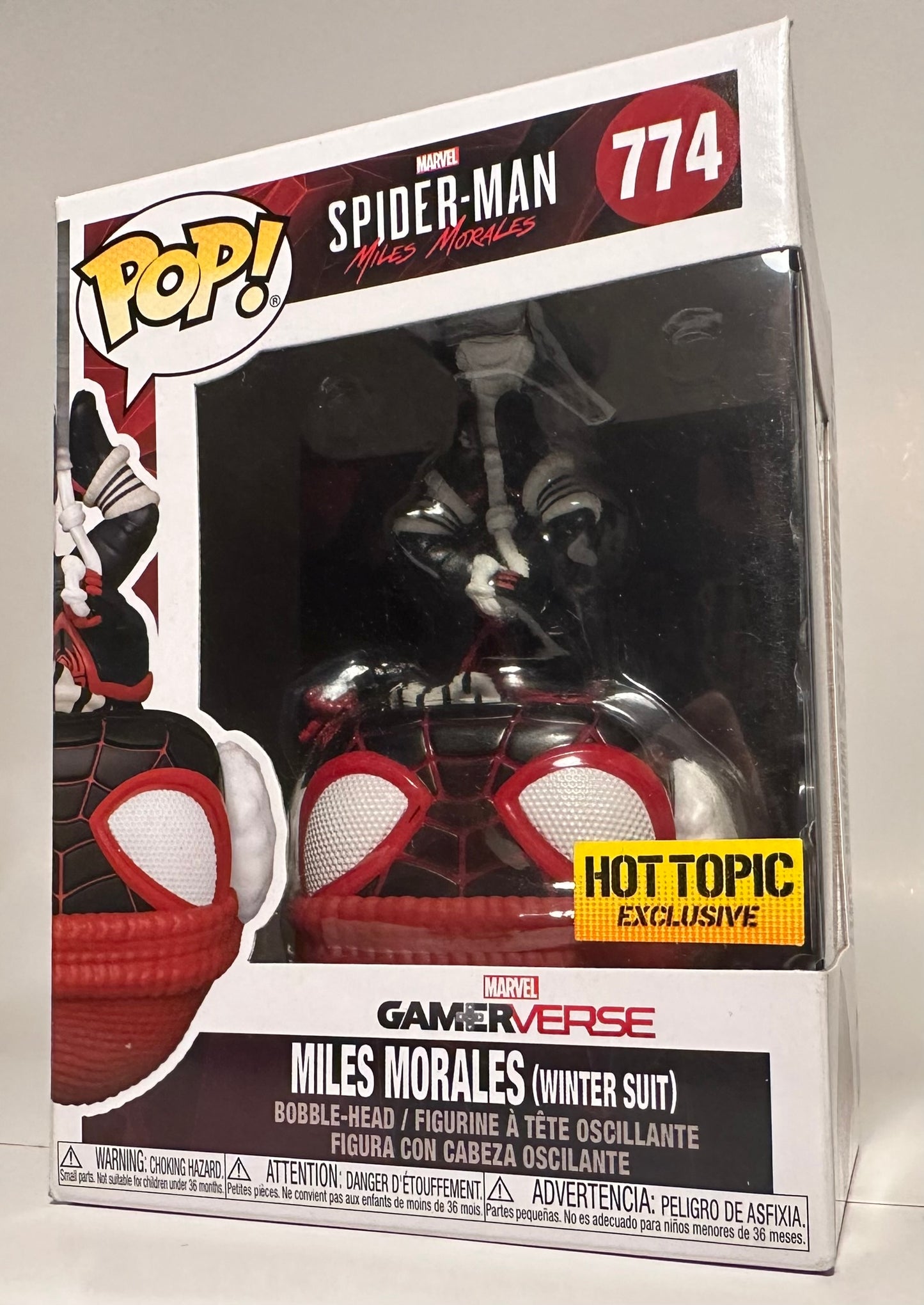 Spider-Man - Miles Morales winter suit (Hot Topic Exclusive) 774 Funko Pop!