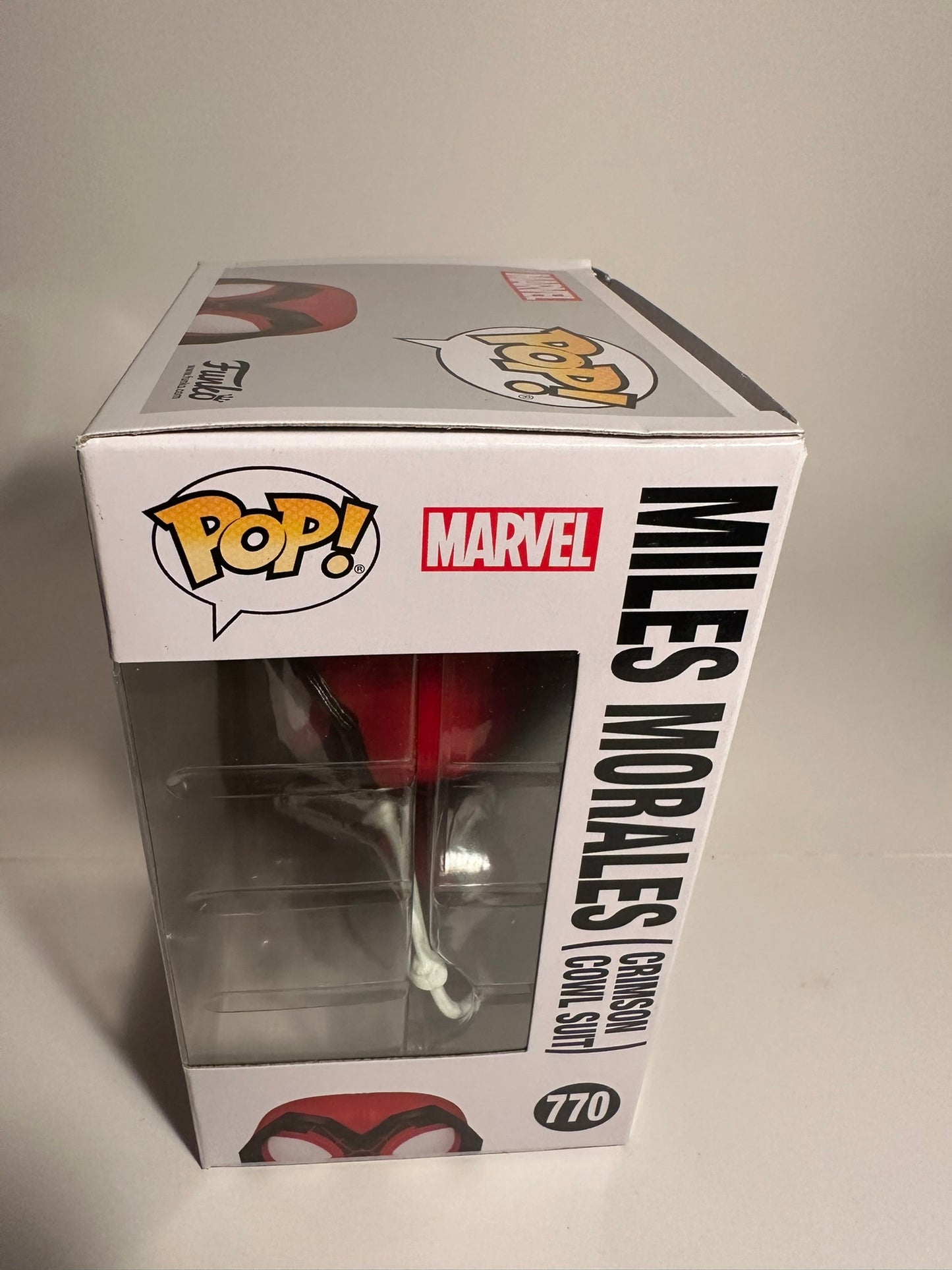 Spider-Man - Miles Morales crimson cowl suit 770 Funko Pop!