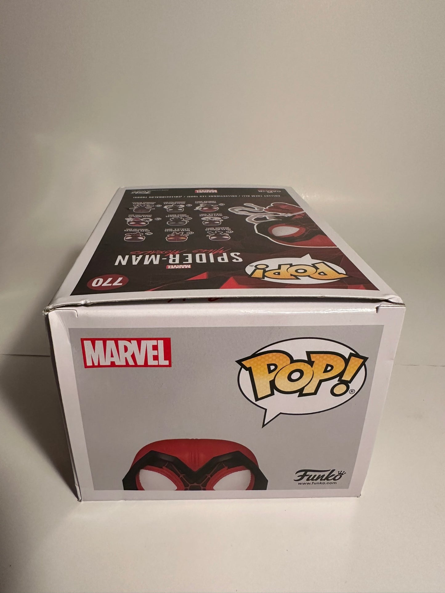 Spider-Man - Miles Morales crimson cowl suit 770 Funko Pop!