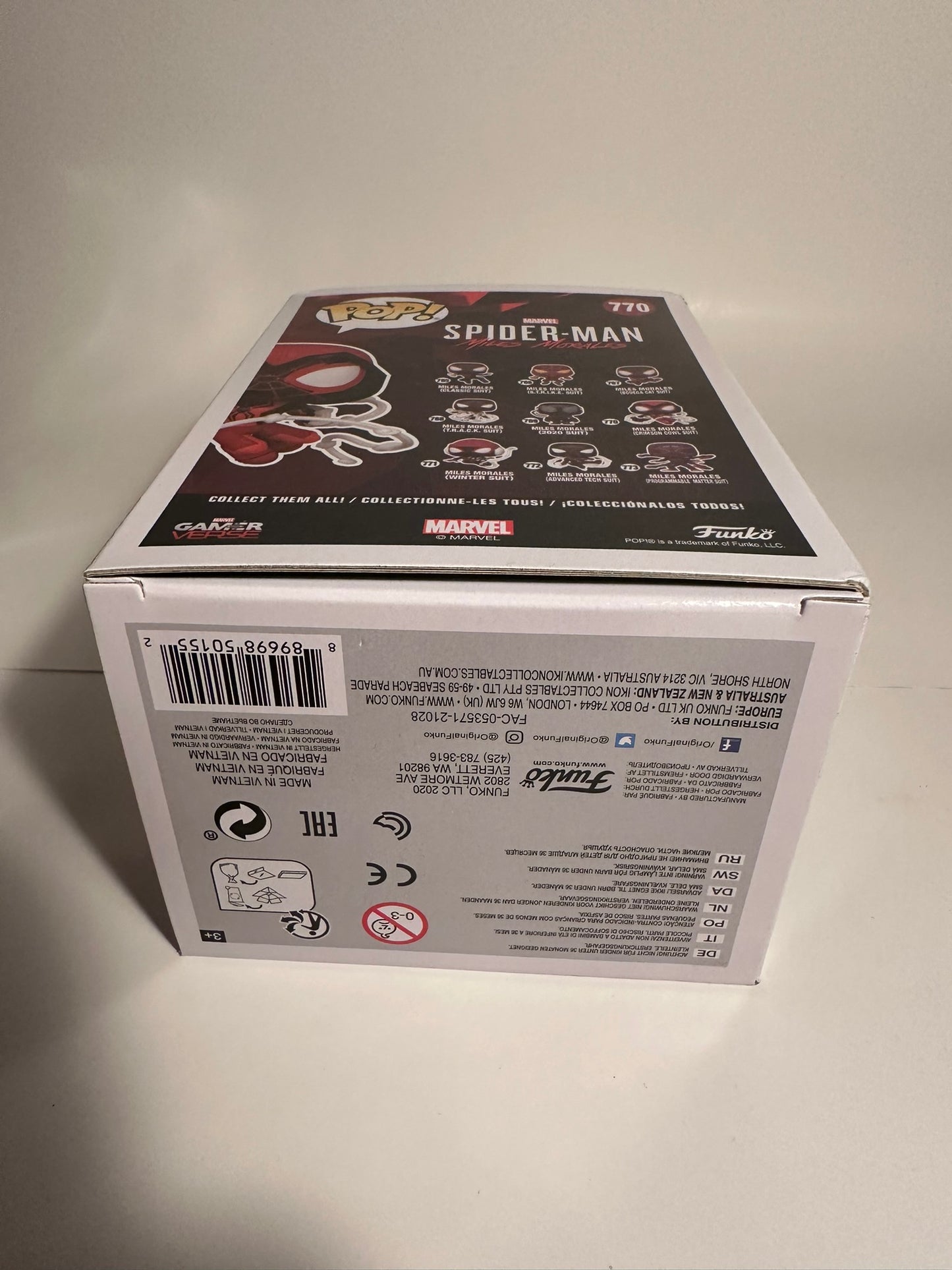 Spider-Man - Miles Morales crimson cowl suit 770 Funko Pop!