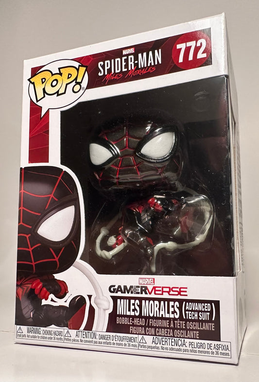 Spider-Man - Miles Morales advanced tech suit 772 Funko Pop!