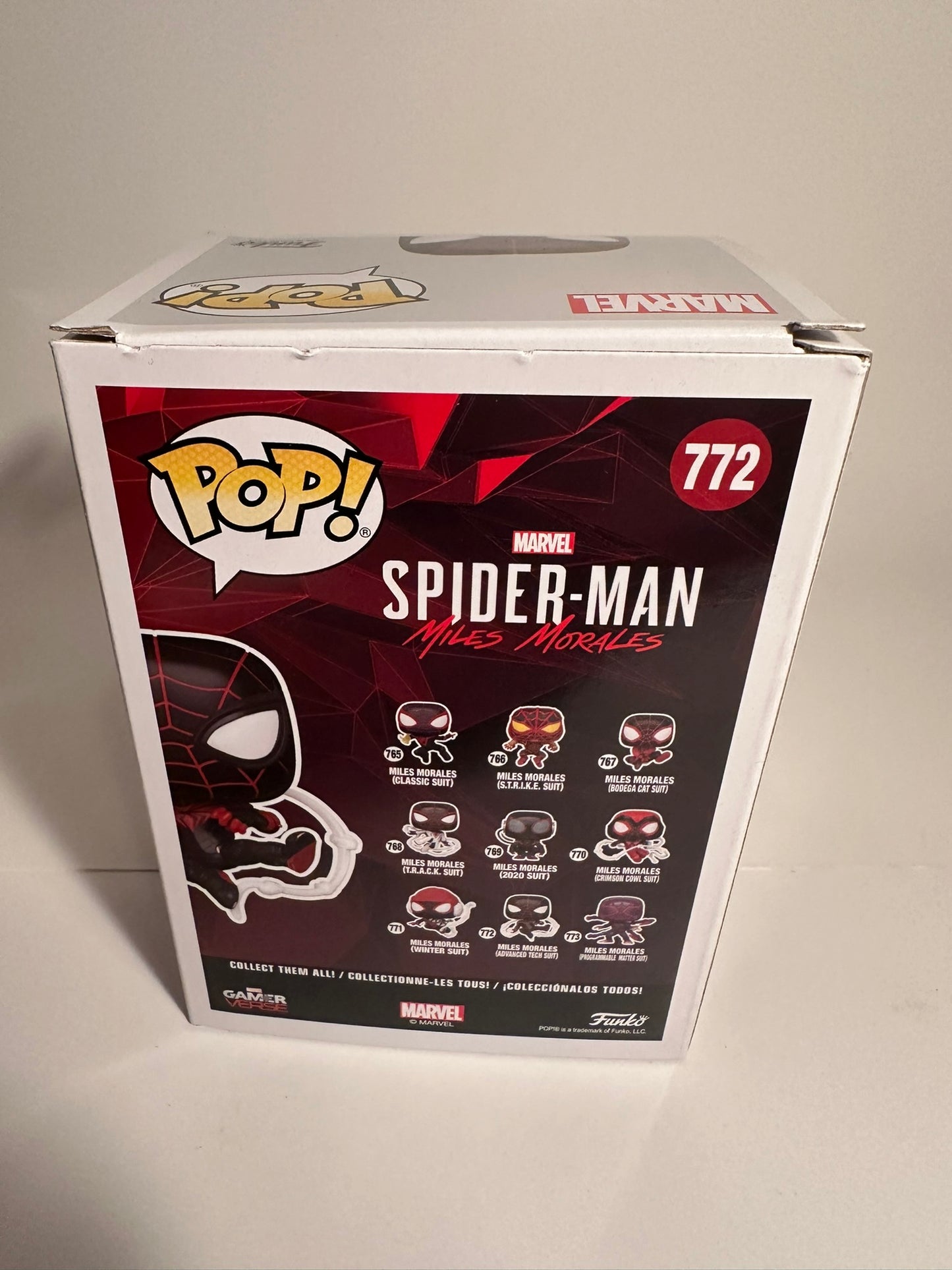 Spider-Man - Miles Morales advanced tech suit 772 Funko Pop!