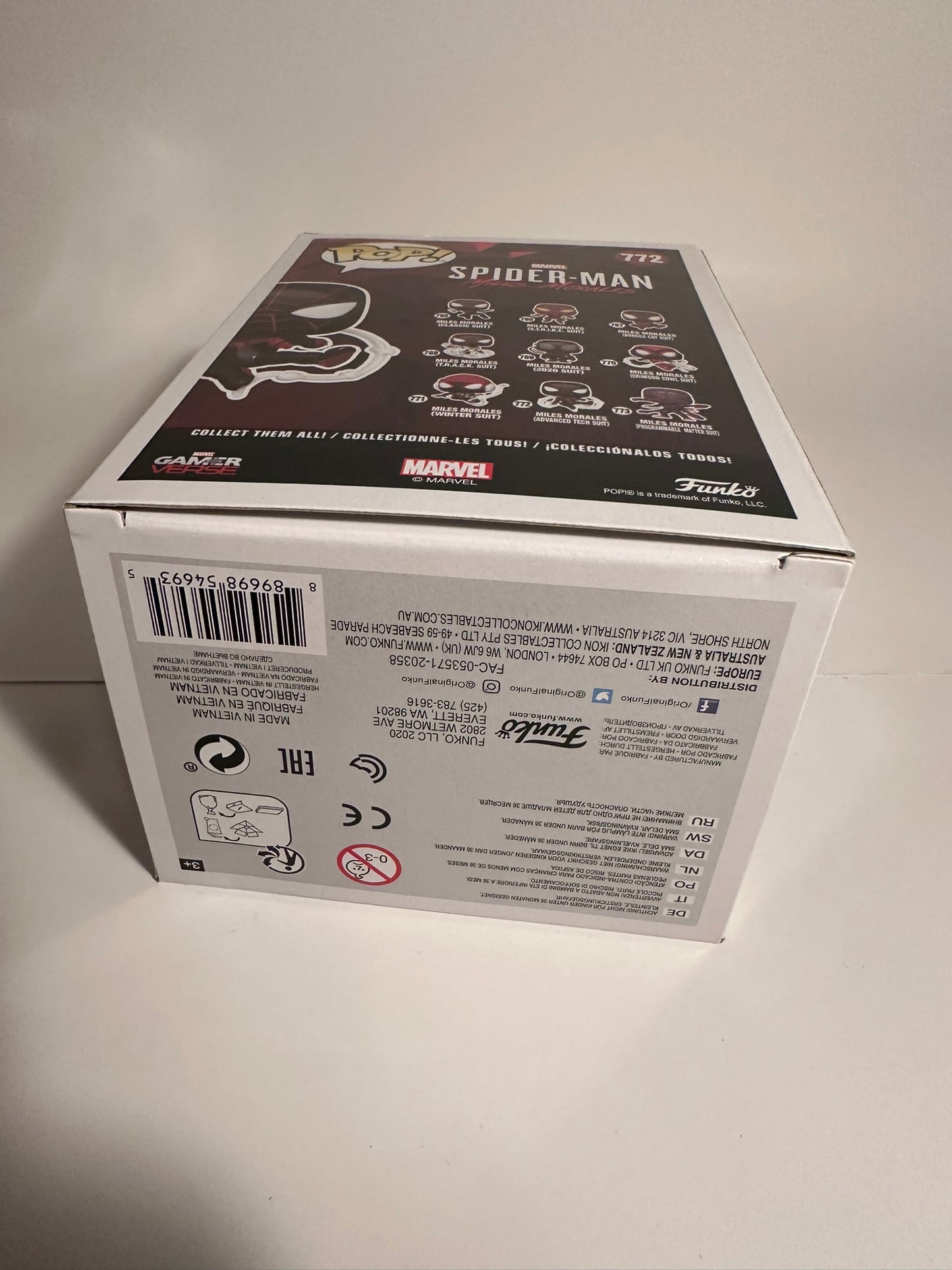 Spider-Man - Miles Morales advanced tech suit 772 Funko Pop!