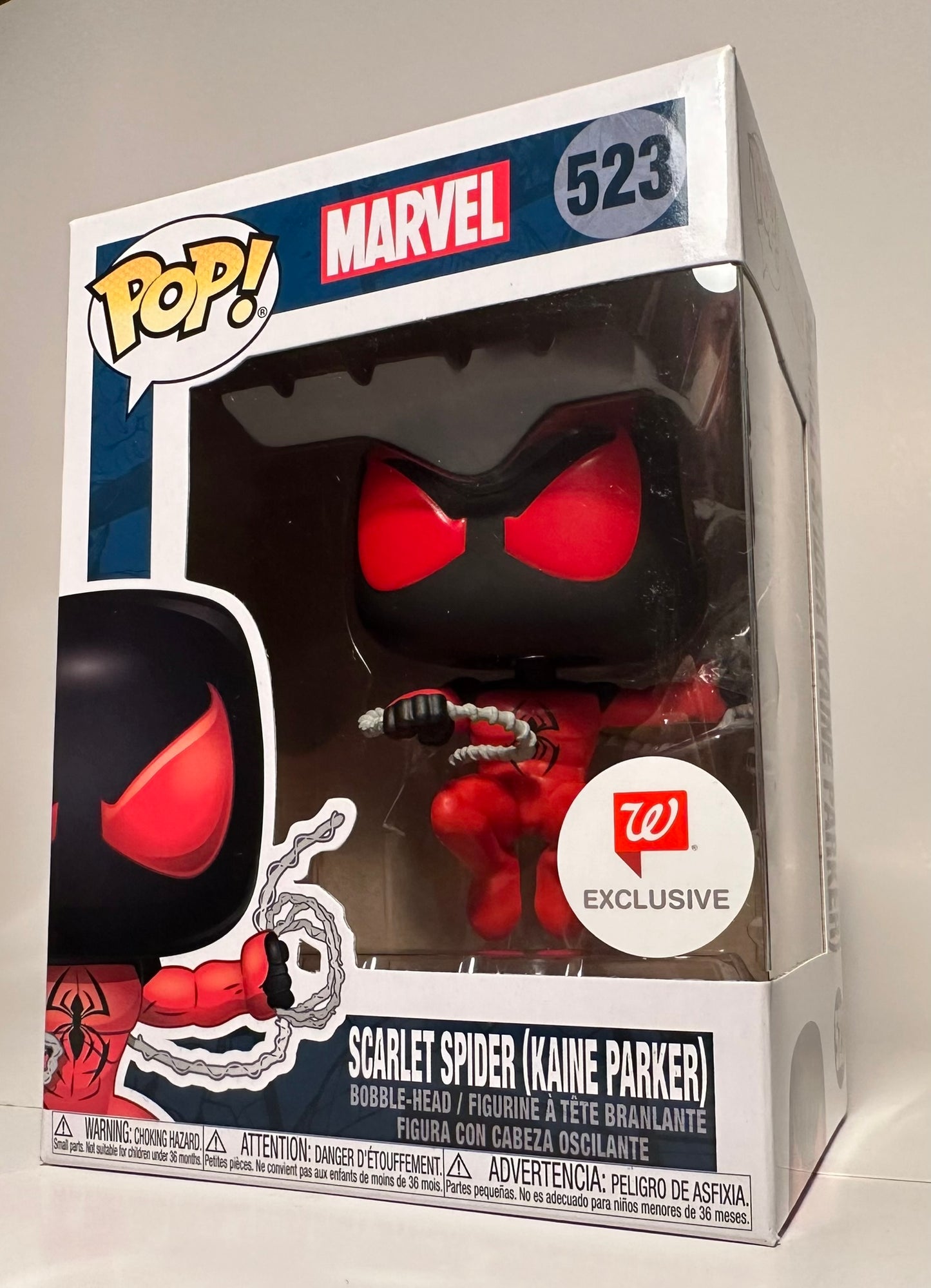 Spider-Man - Scarlet Spider (Kaine Parker) (Walgreens Exclusive) 523 Funko Pop!