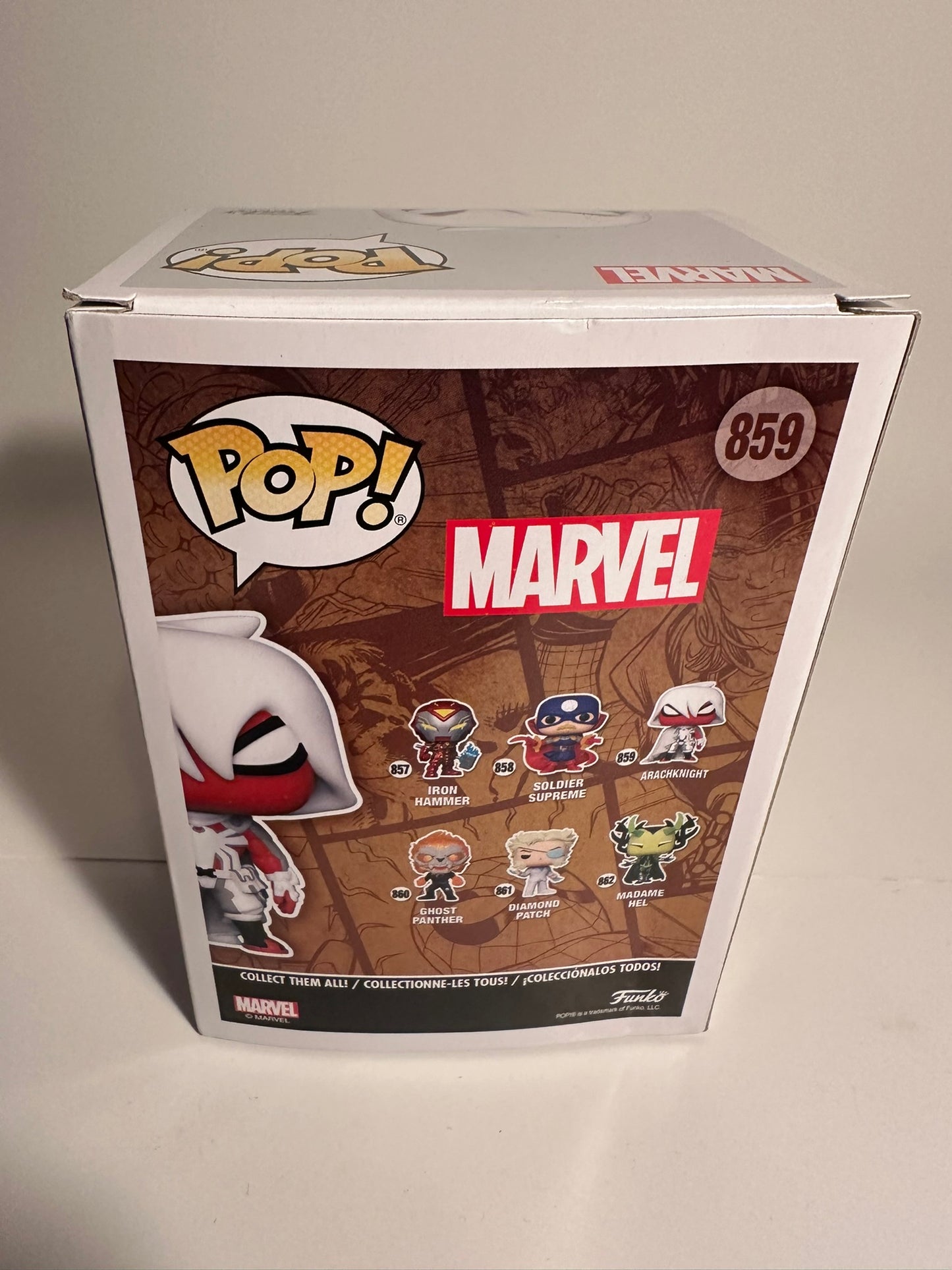 Marvel - Arachknight 859 Funko Pop!