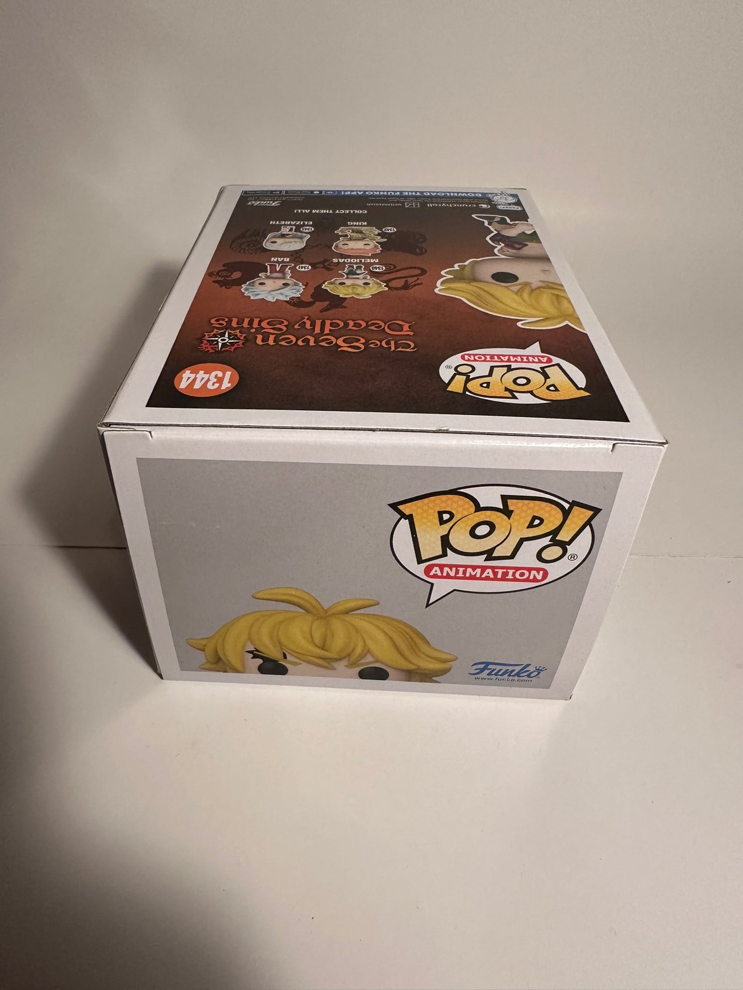 The Seven Deadly Sins - Meliodas (PX Previews Exclusive) 1344 Funko Pop!