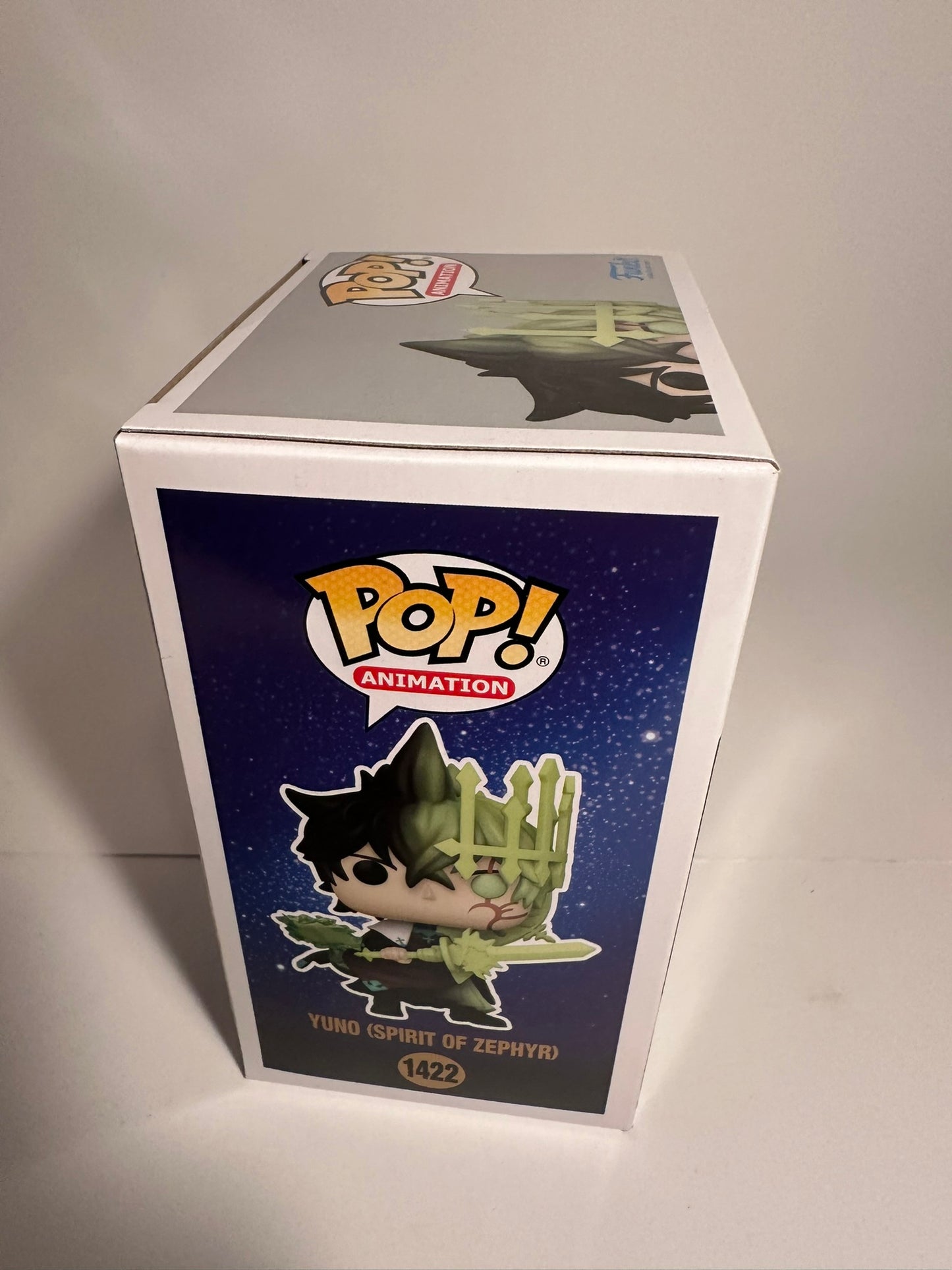 Black Clover - Yuno (Spirit of Zephyr) GITD (PX Previews Exclusive) 1422 Funko Pop!