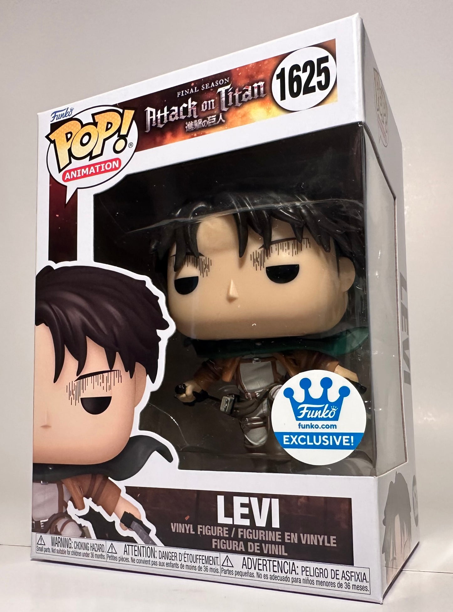 Attack on Titan - Levi (Funko Exclusive) 1625 Funko Pop!