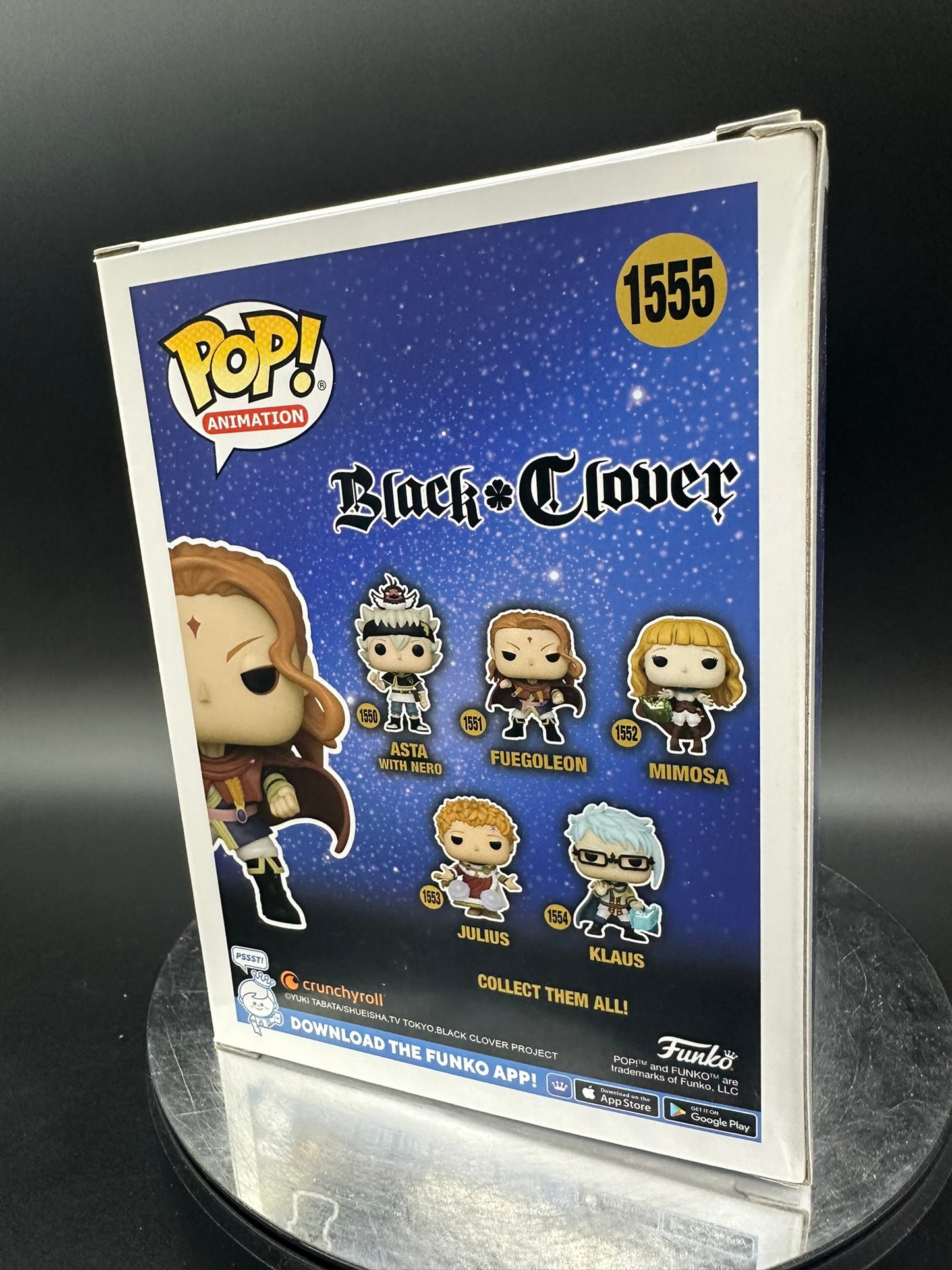 Black Clover - Fuegoleon 1555 GITD PX Exclusive Funko Pop!