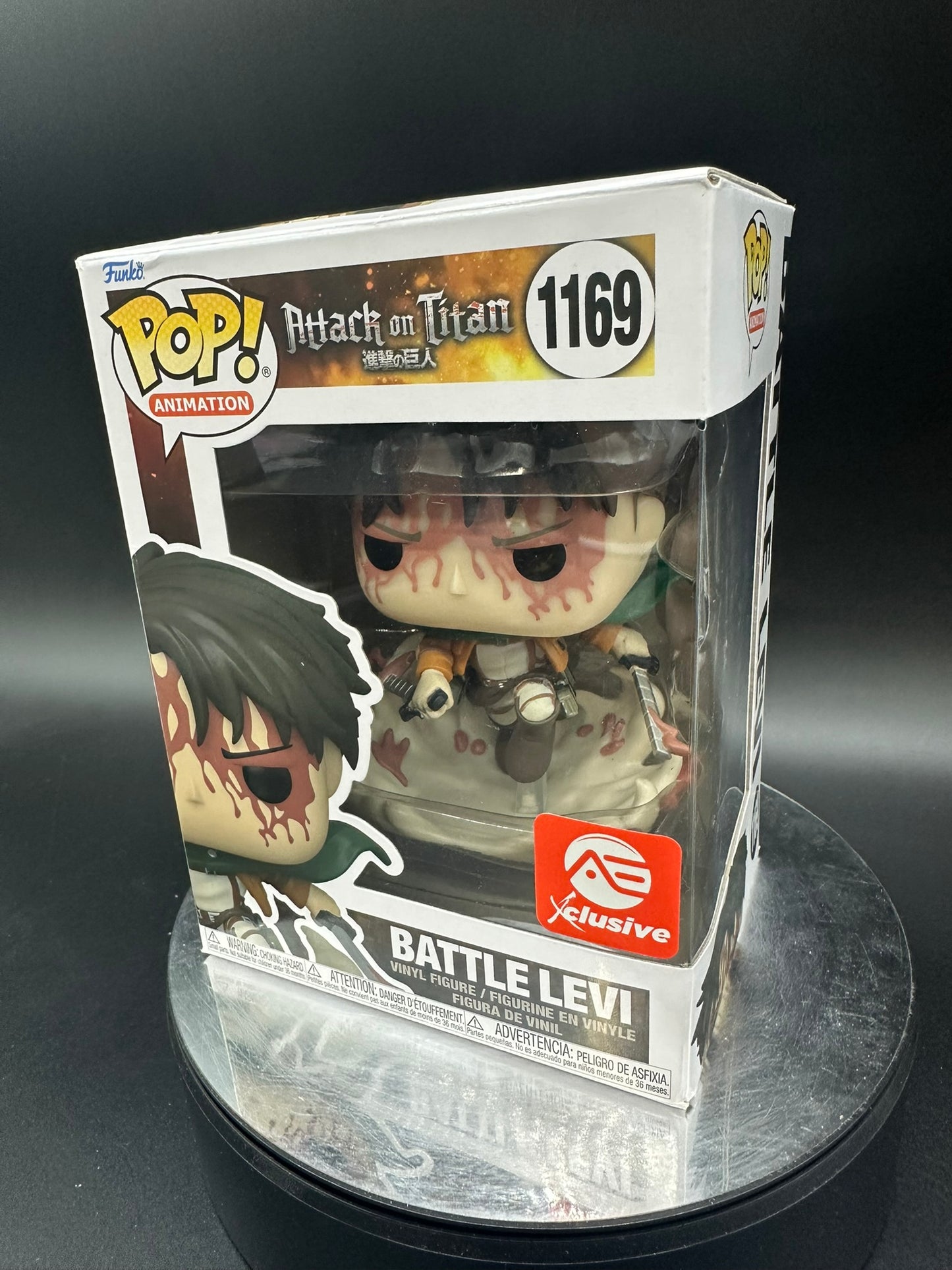 Attack on Titan - Battle Levi 1169 AE Exclusive Funko Pop!