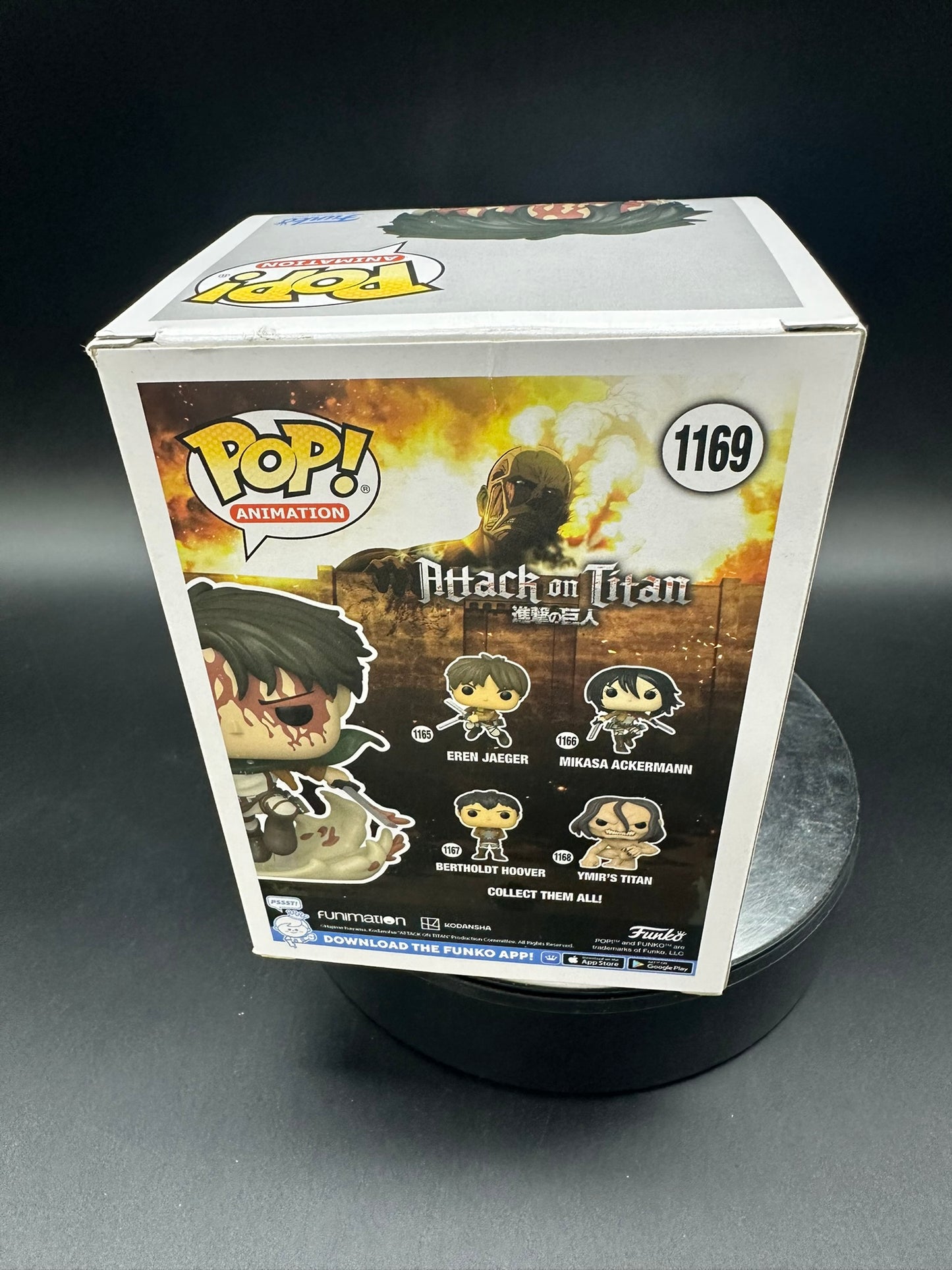 Attack on Titan - Battle Levi 1169 AE Exclusive Funko Pop!