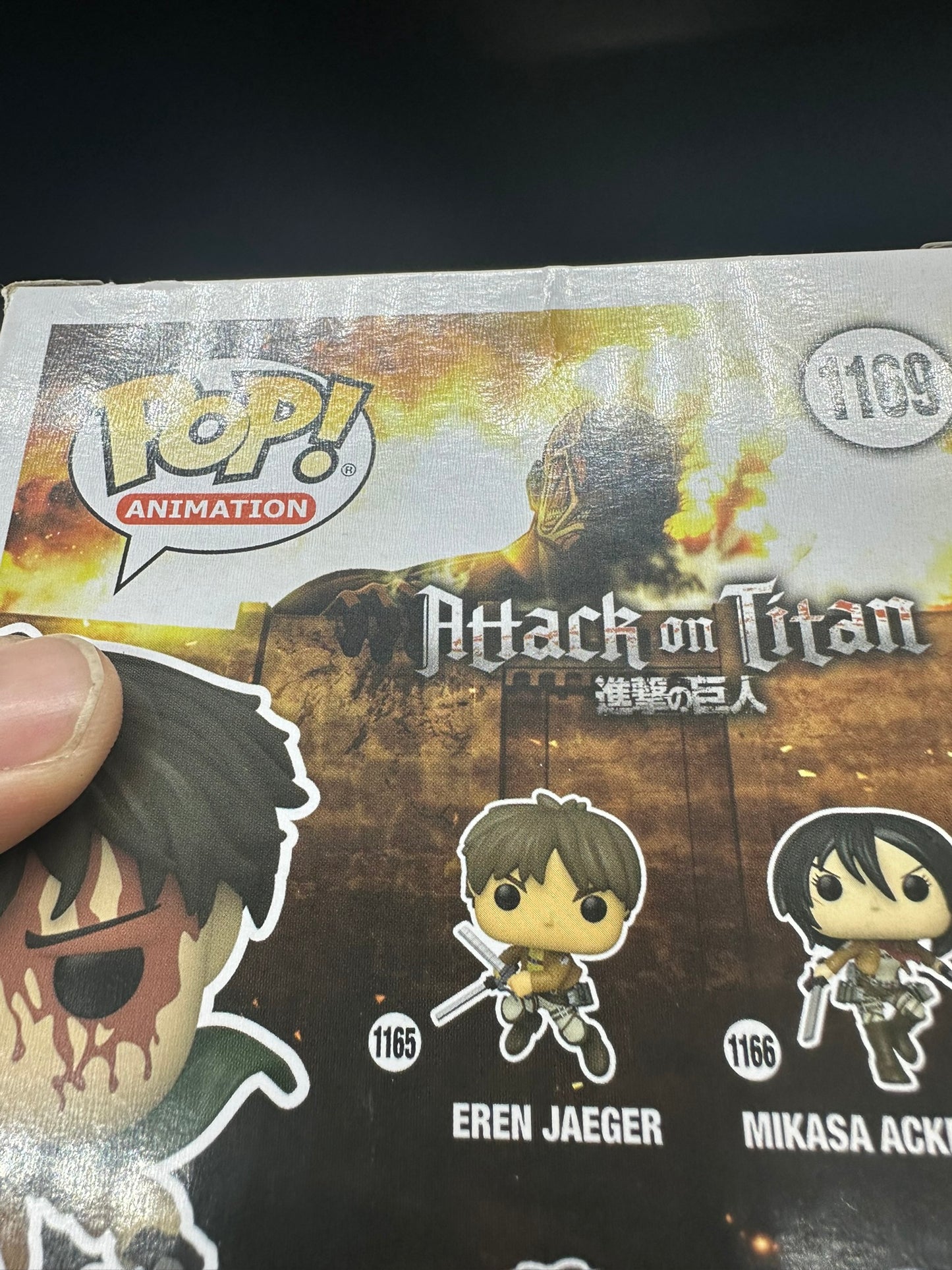 Attack on Titan - Battle Levi 1169 AE Exclusive Funko Pop!