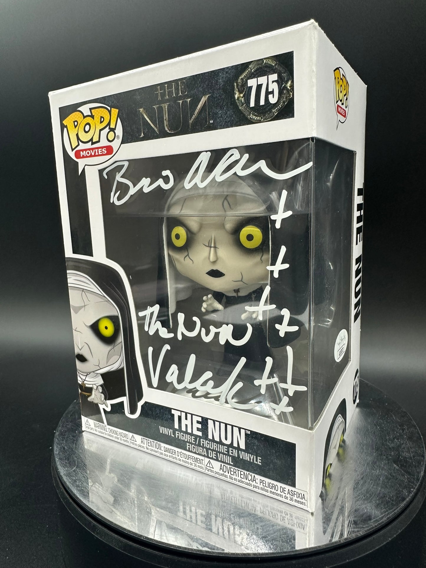 Movies - The Nun 775 AUTOGRAPHED Funko Pop!