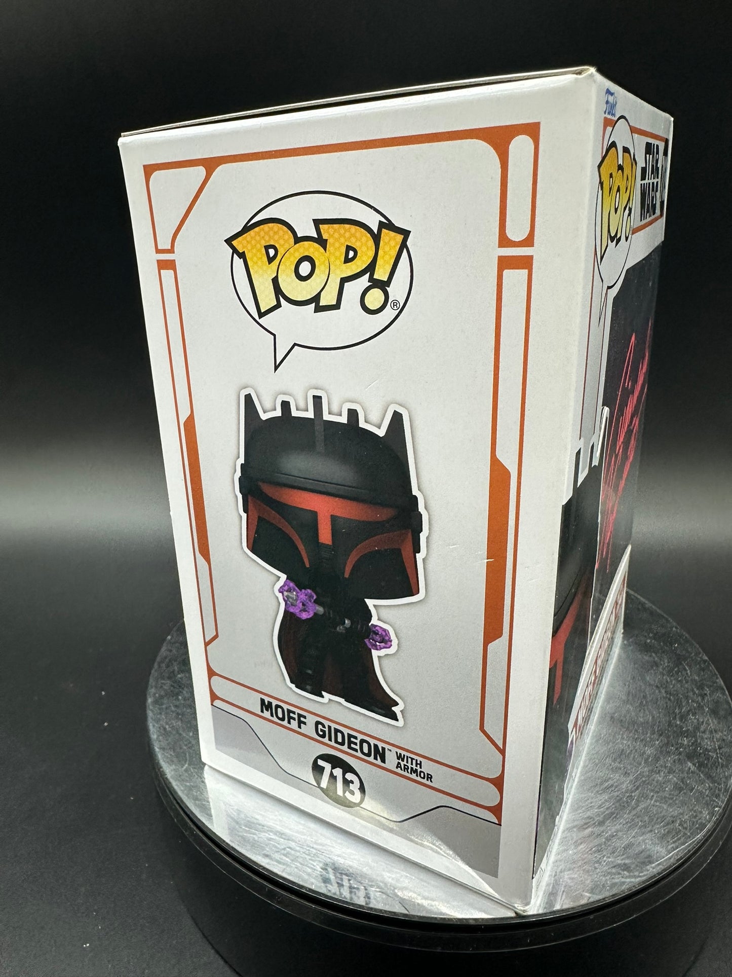 Star Wars - Moff Gideon 713 AUTOGRAPHED Funko Pop!