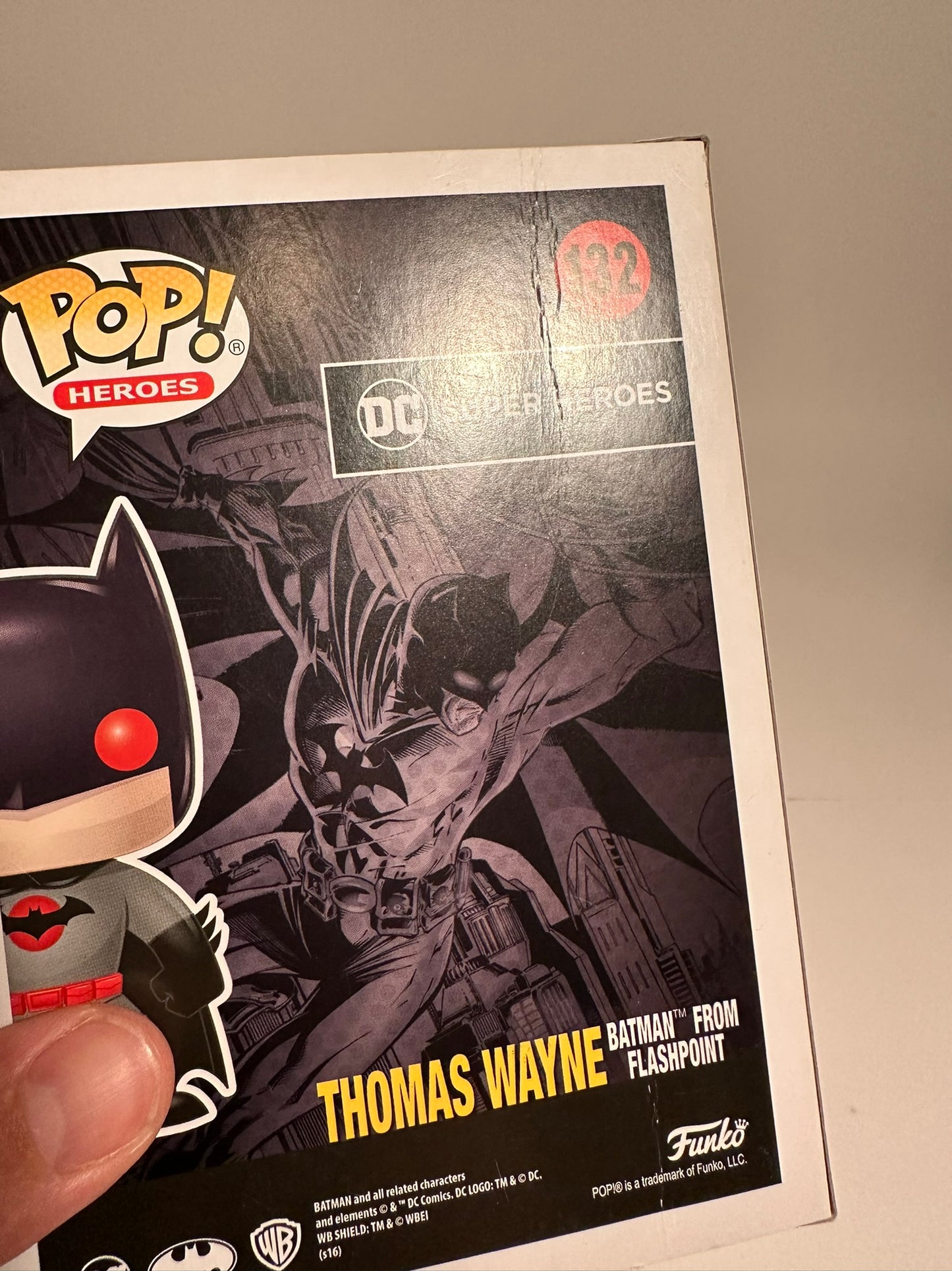 DC - Thomas Wayne (Hot Topic Exclusive) 132 Funko Pop!