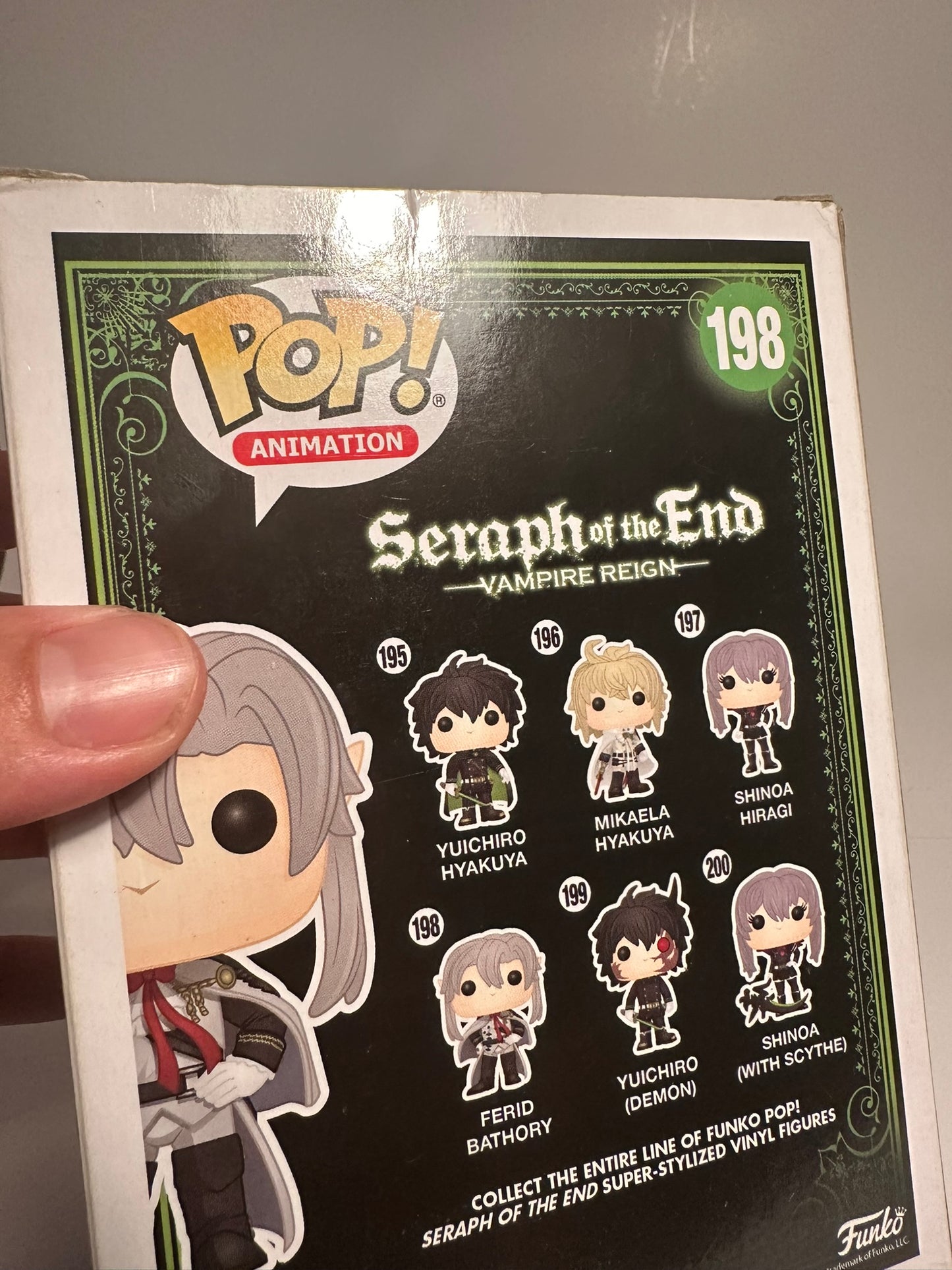 Seraph of the End - Ferid Bathory 198  Funko Pop!