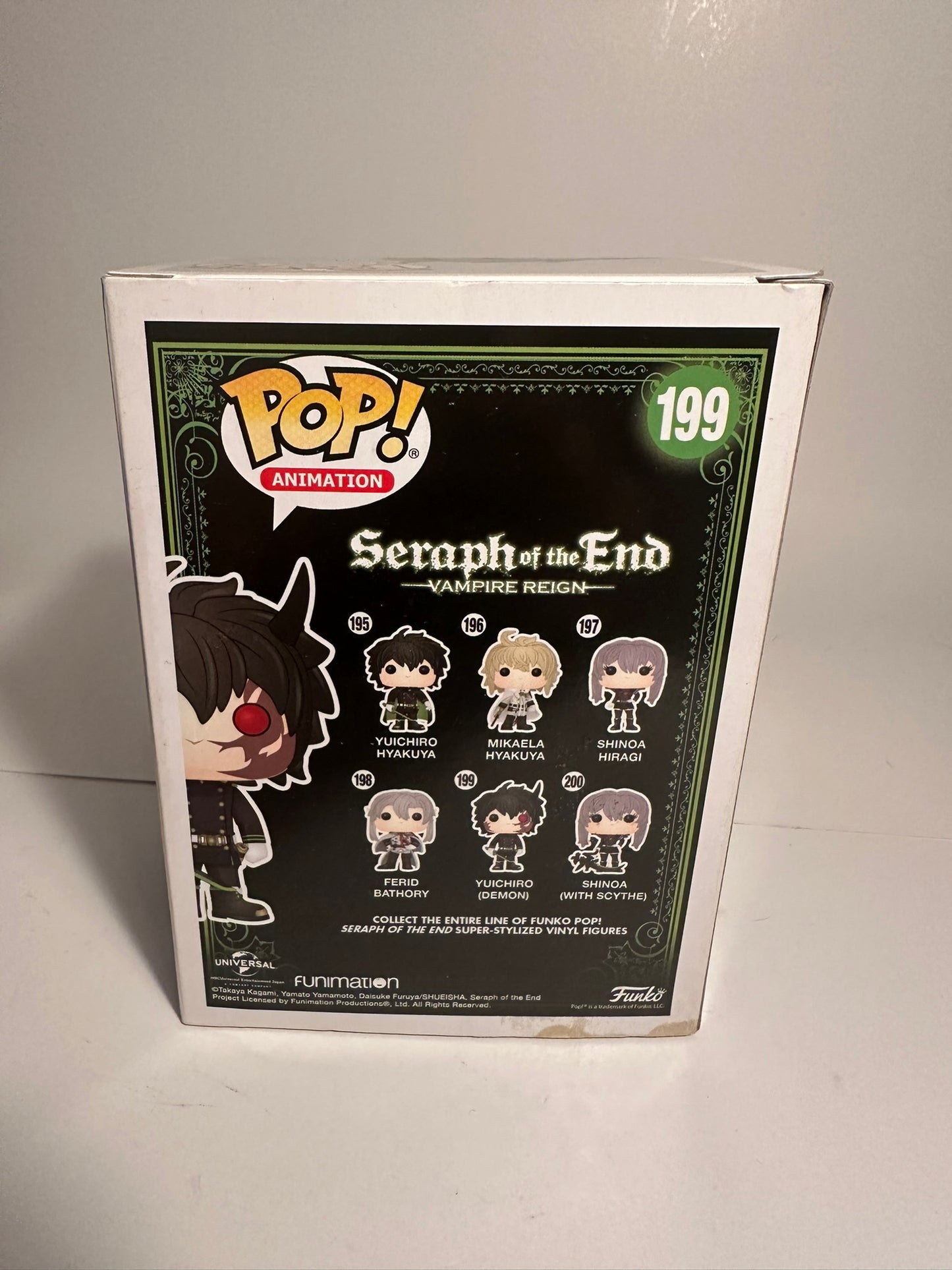 Seraph of the End - Yuichiro (Demon) (Hot Topic Exclusive)	199 Funko Pop!