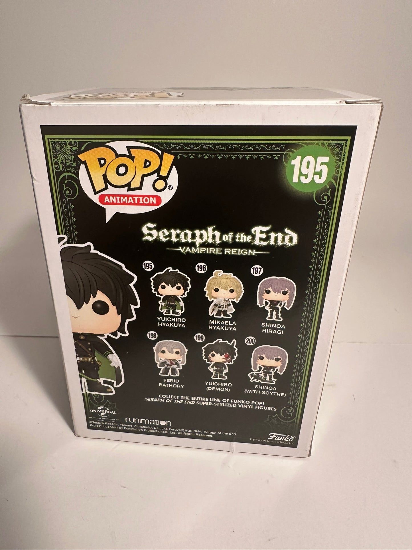 Seraph of the End - Yuichiro Hyakuya 195 Funko Pop!