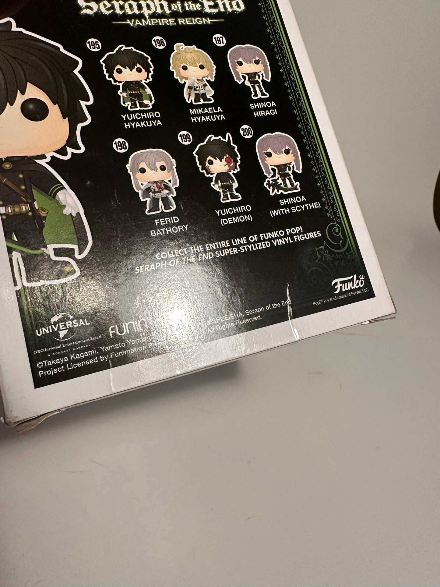 Seraph of the End - Yuichiro Hyakuya 195 Funko Pop!