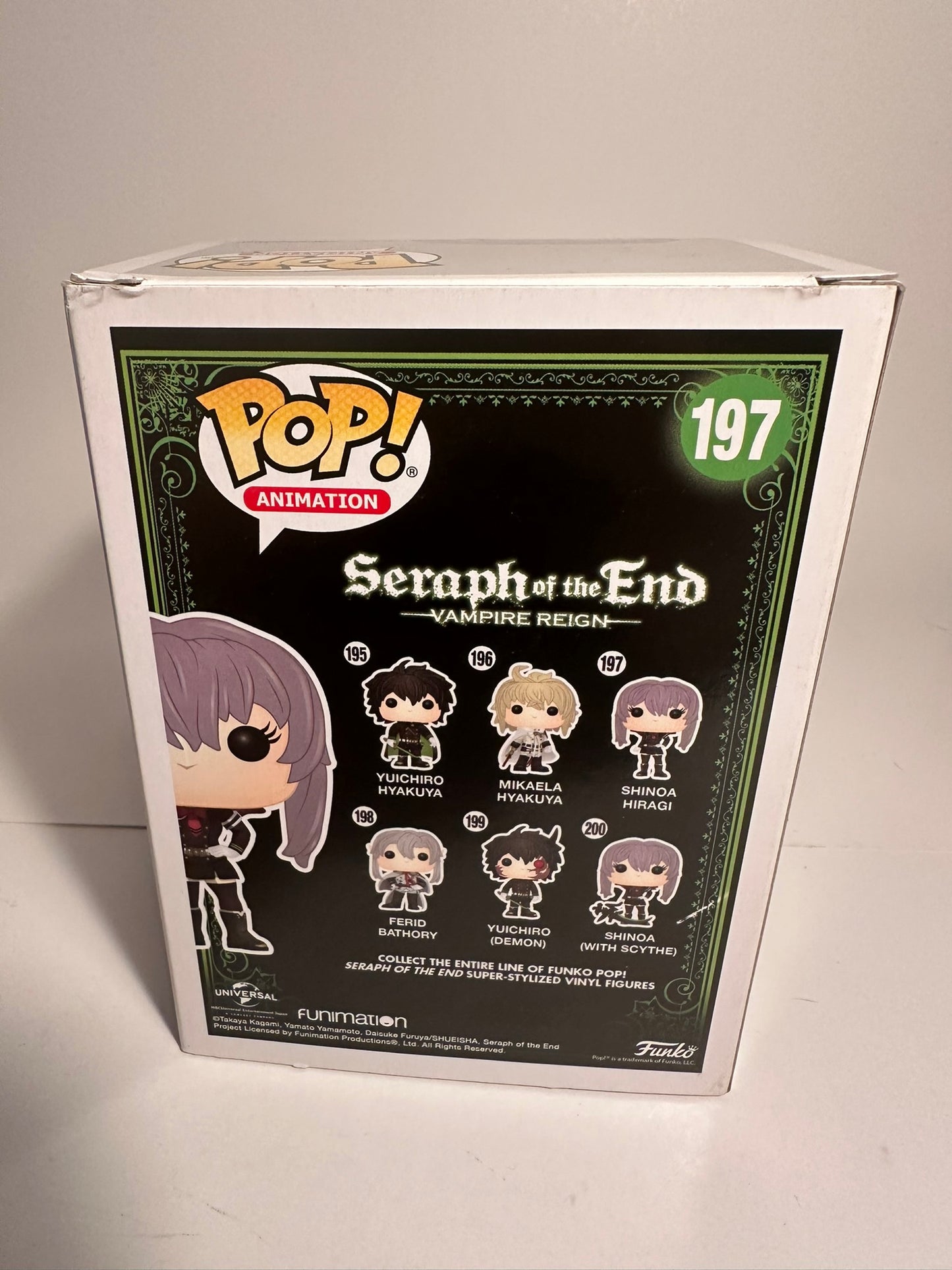 Seraph of the End - Shinoa Hiragi 197 Funko Pop!