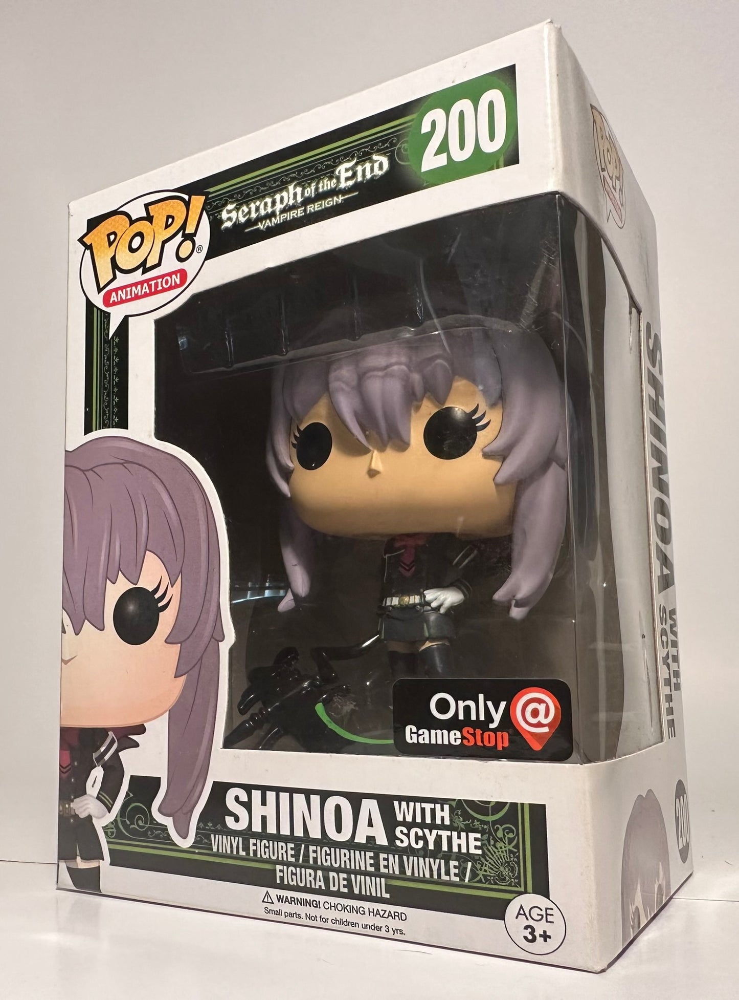 Seraph of the End - Shinoa (Gamestop Exclusive) 200 Funko Pop!