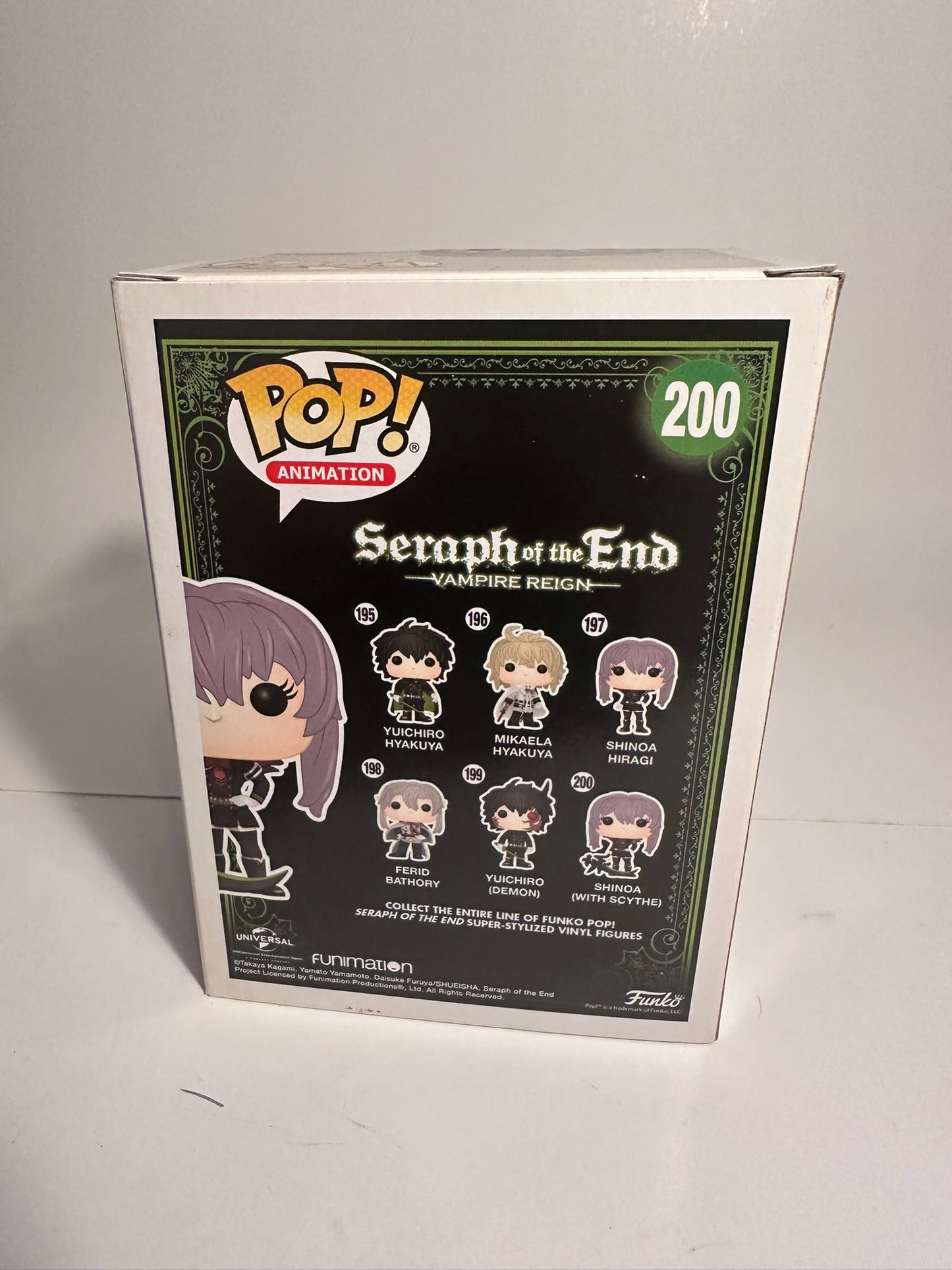 Seraph of the End - Shinoa (Gamestop Exclusive) 200 Funko Pop!