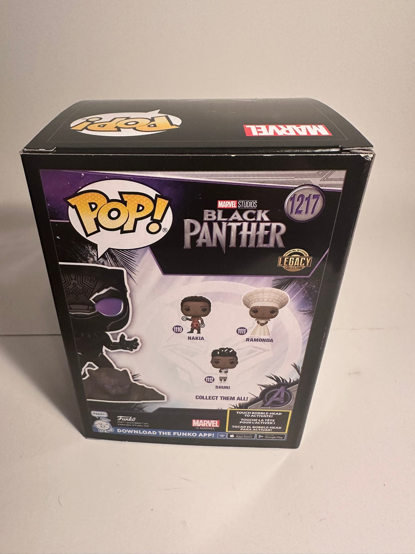 Marvel - Black Panther (Funko Exclusive)	1217 Funko Pop!