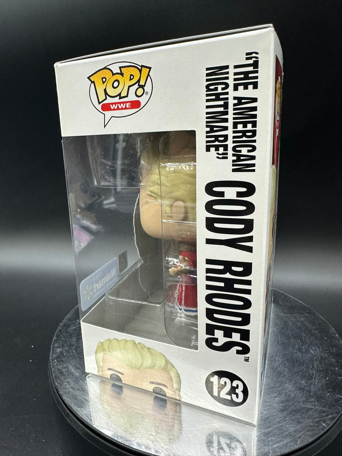 WWE - Cody Rhodes 123 Walmart Exclusive Funko Pop!