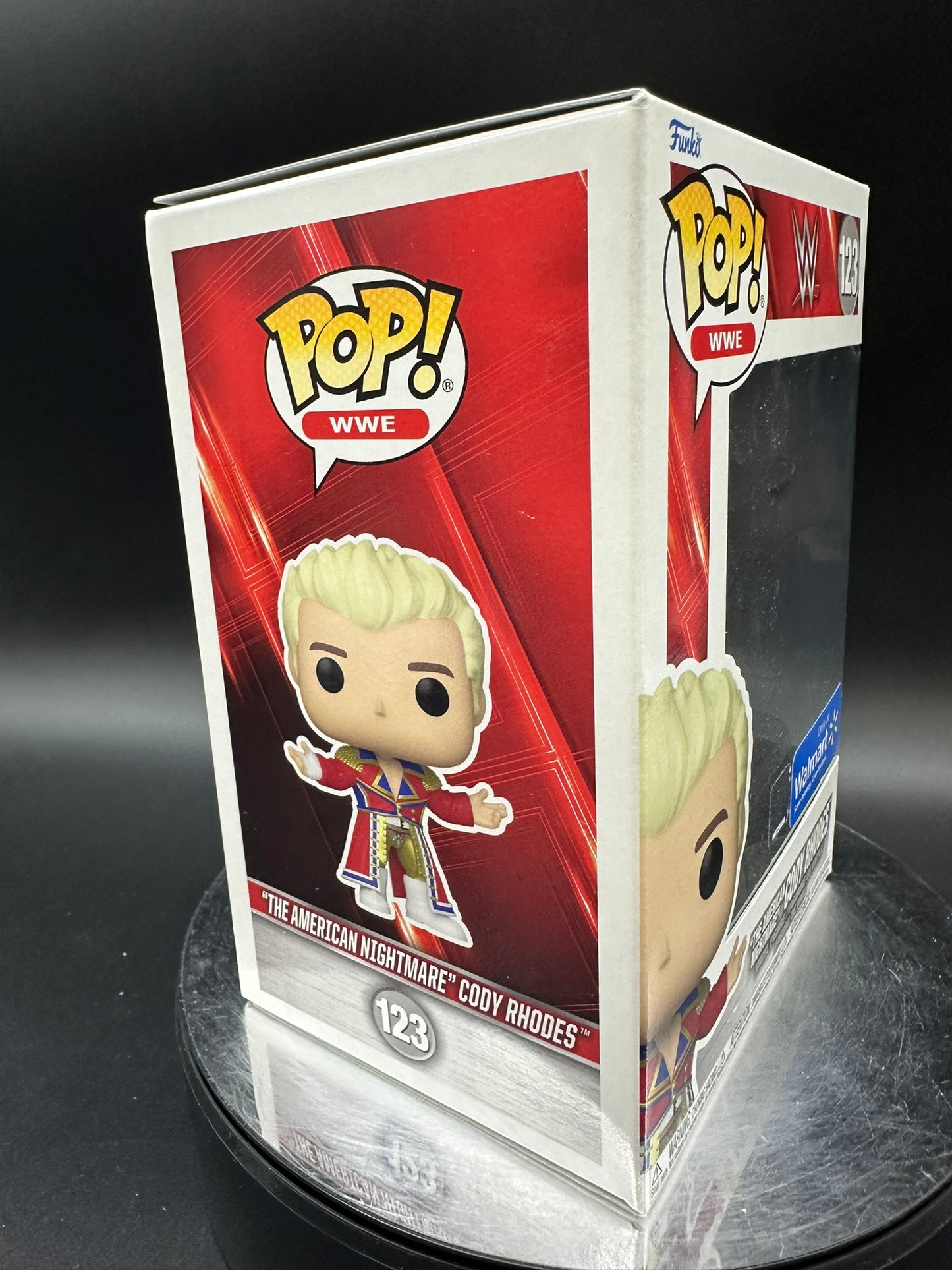 WWE - Cody Rhodes 123 Walmart Exclusive Funko Pop!