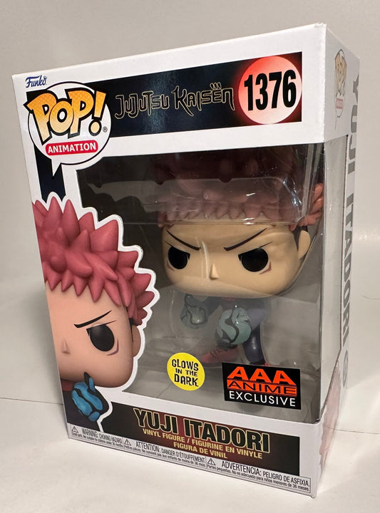 Jujutsu Kaisen - Yuji Itadori GITD (AAA Anime Exclusive) 1376 Funko Pop!