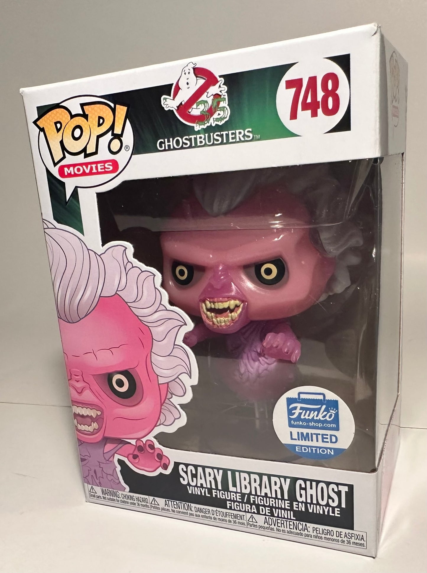 Ghostbusters - Scary Library Ghost (Funko Limited Edition) 748 Funko Pop!