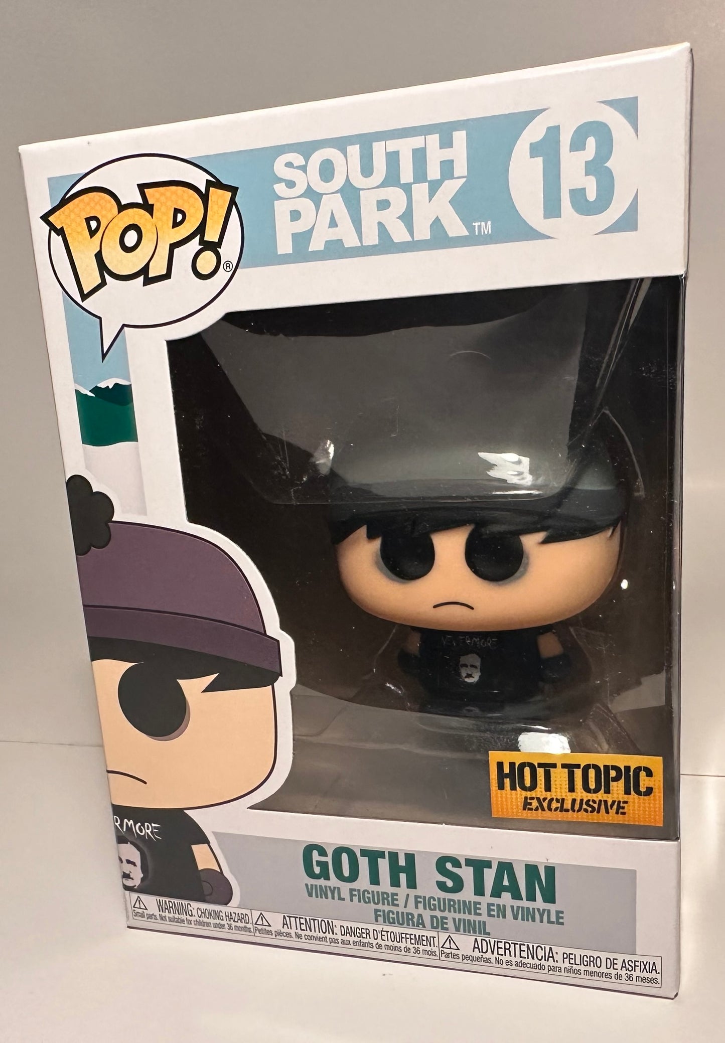 South Park - Goth Stan (Hot Topic Exclusive) 13 Funko Pop!