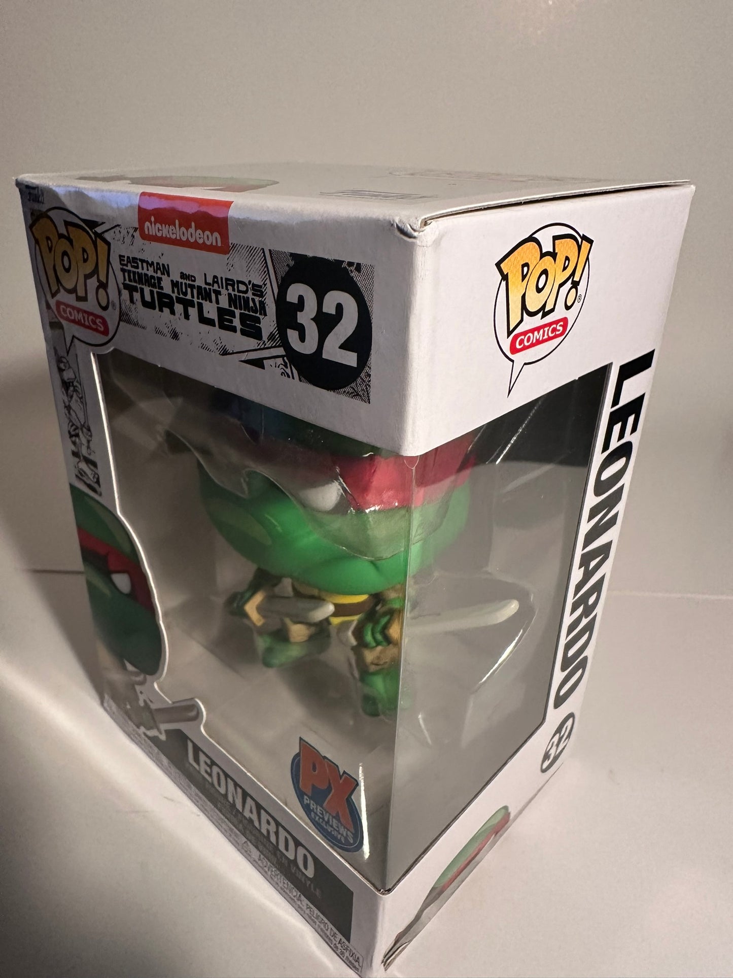 Teenage Mutant Ninja Turtles - Leonardo (PX Previews Exclusive) 32 Funko Pop!