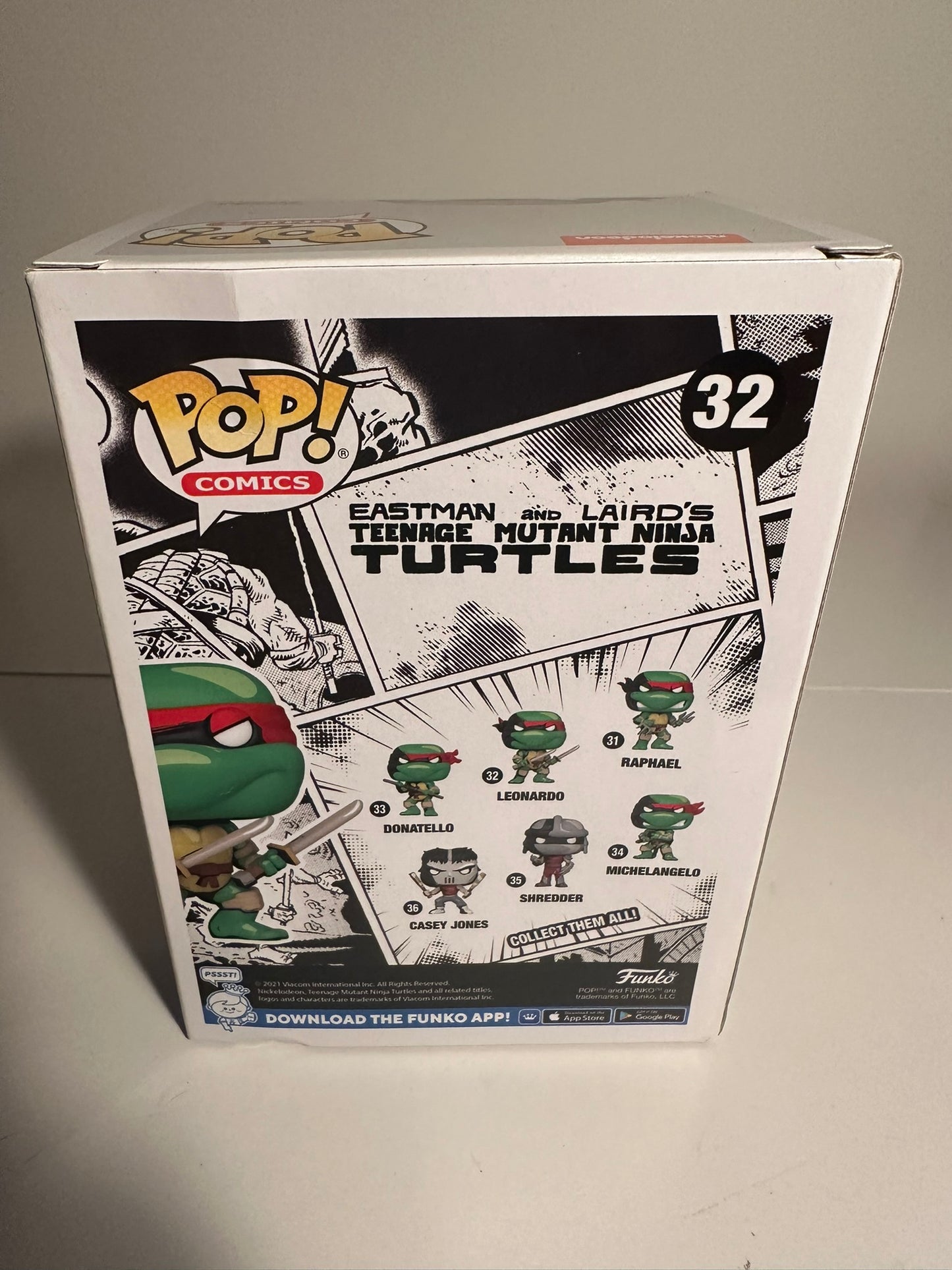 Teenage Mutant Ninja Turtles - Leonardo (PX Previews Exclusive) 32 Funko Pop!