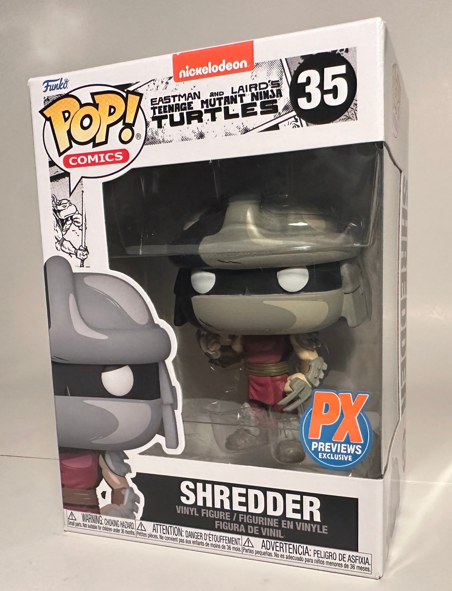 Teenage Mutant Ninja Turtles - Shredder (PX Previews Exclusive) 35 Funko Pop!