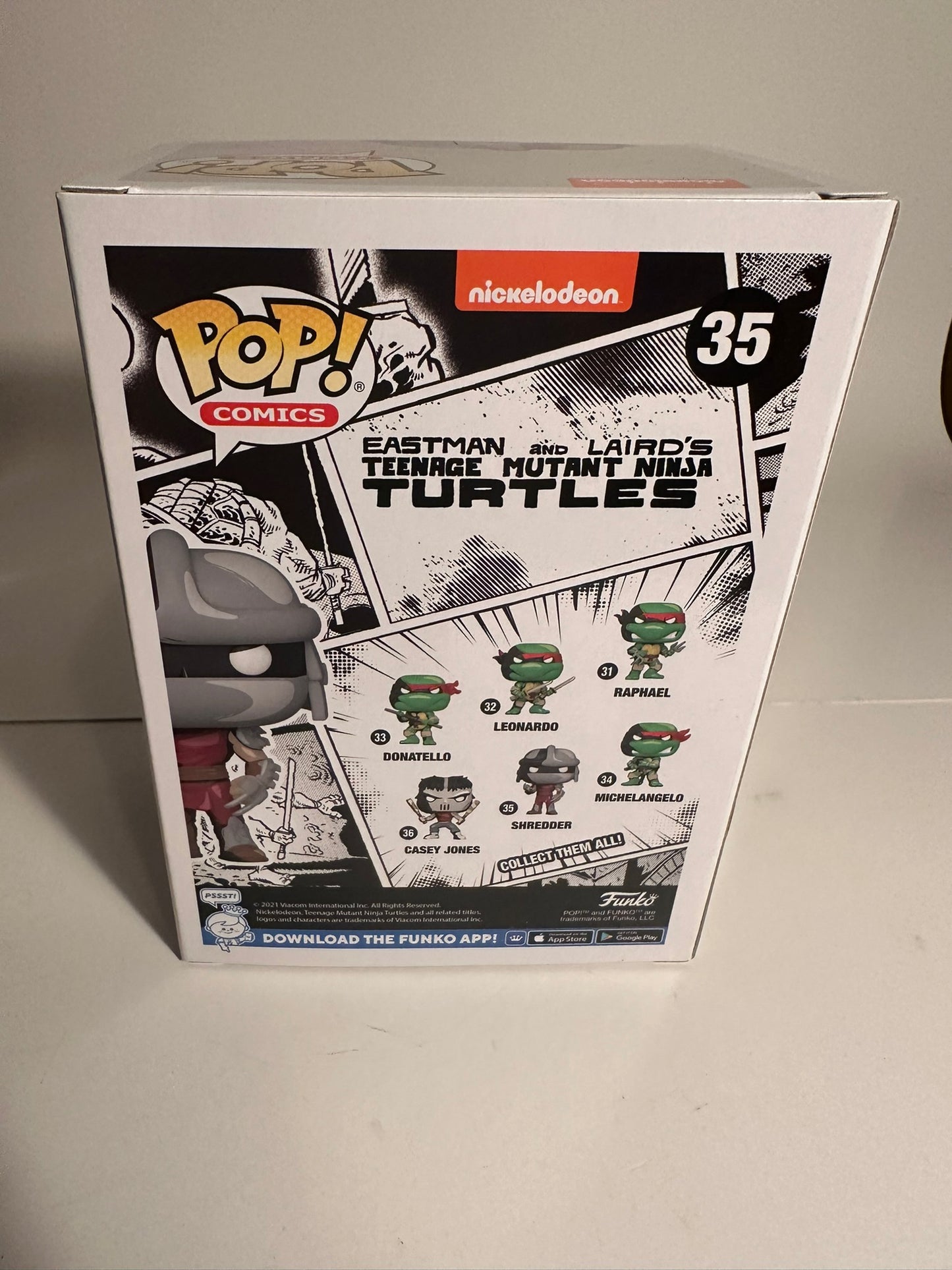 Teenage Mutant Ninja Turtles - Shredder (PX Previews Exclusive) 35 Funko Pop!