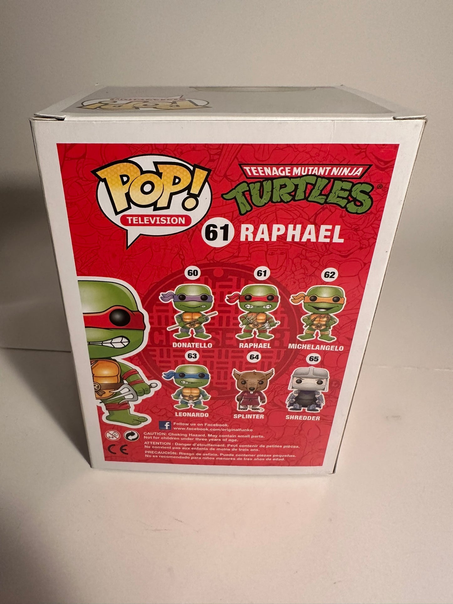 Teenage Mutant Ninja Turtles - Raphael 61 Funko Pop!