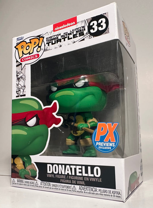 Teenage Mutant Ninja Turtles - Donatello (PX Previews Exclusive) 33 Funko Pop!