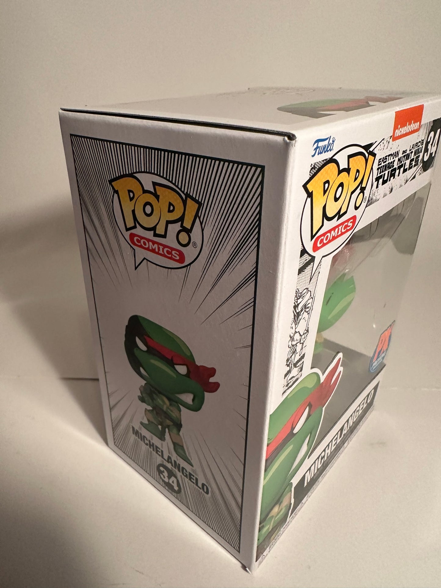 Teenage Mutant Ninja Turtles - Michelangelo (PX Previews Exclusive) 34 Funko Pop!