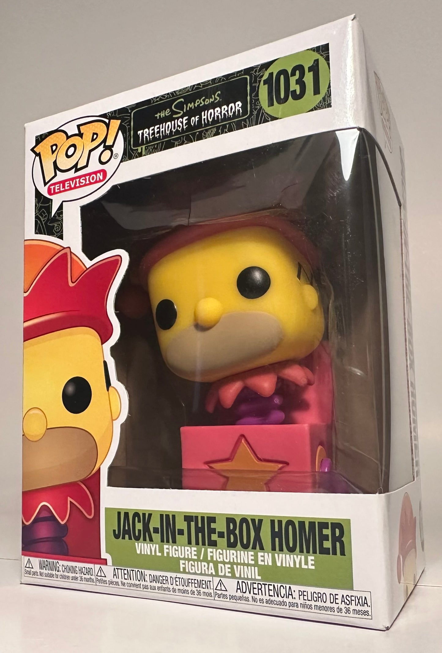 The Simpsons - Jack-in-the-Box Homer 1031 Funko Pop!