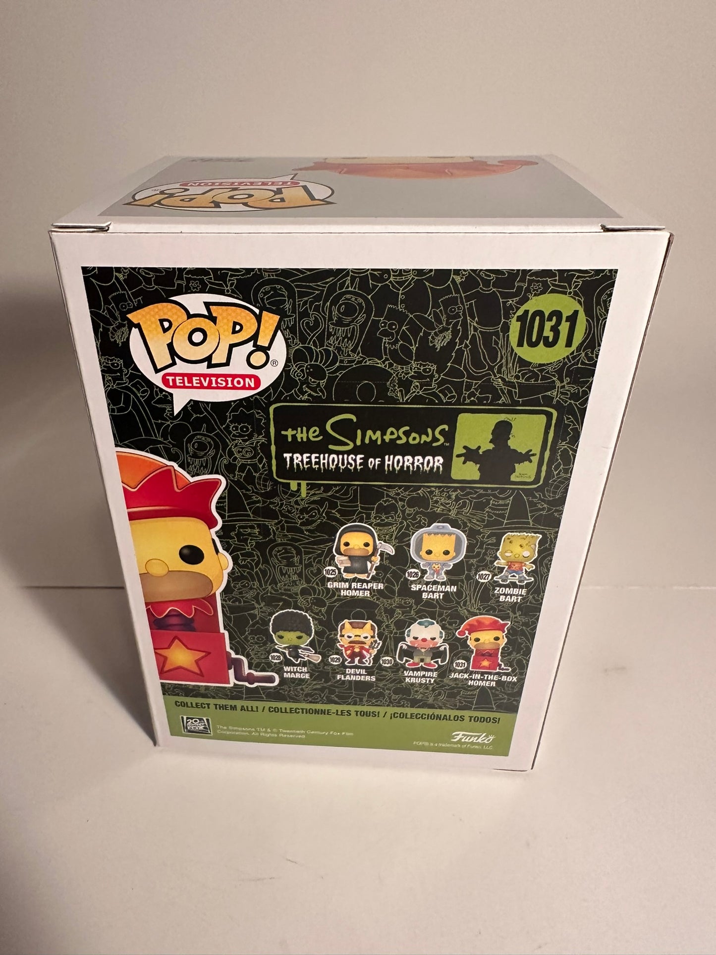 The Simpsons - Jack-in-the-Box Homer 1031 Funko Pop!