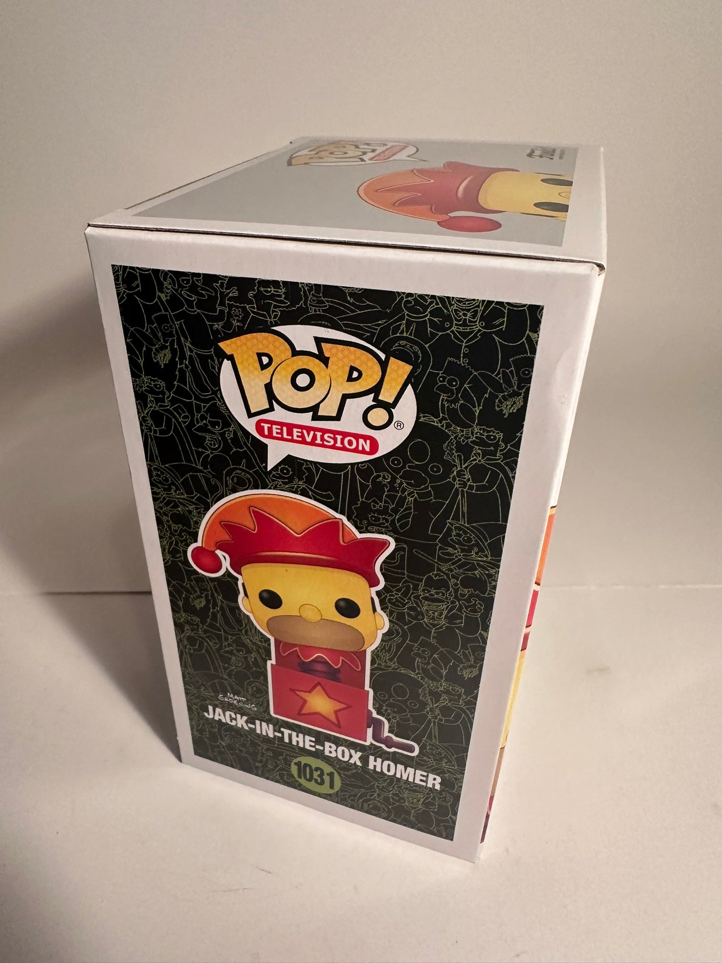 The Simpsons - Jack-in-the-Box Homer 1031 Funko Pop!