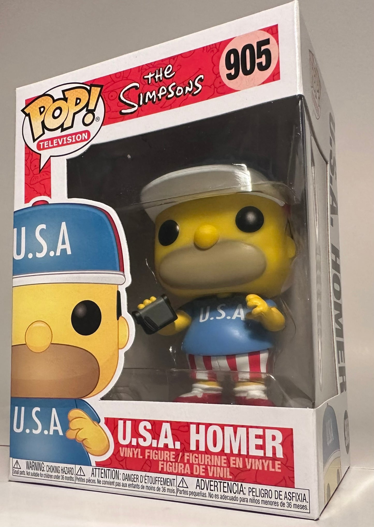 The Simpsons - USA Homer 905 Funko Pop!