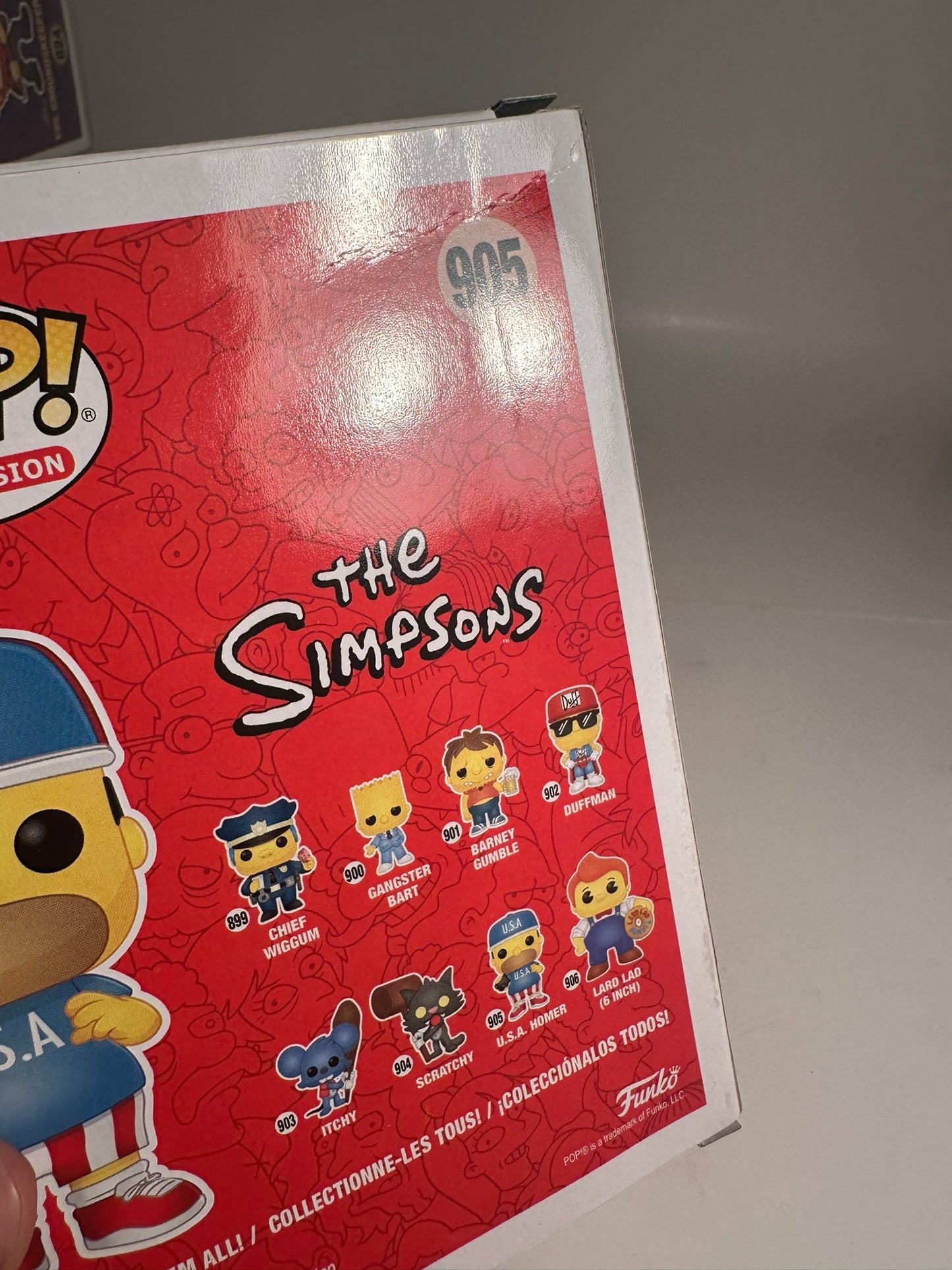 The Simpsons - USA Homer 905 Funko Pop!